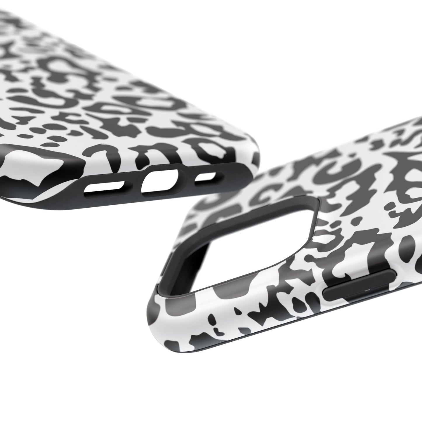 Leopard Print Magnetic Impact-Resistant Phone Case