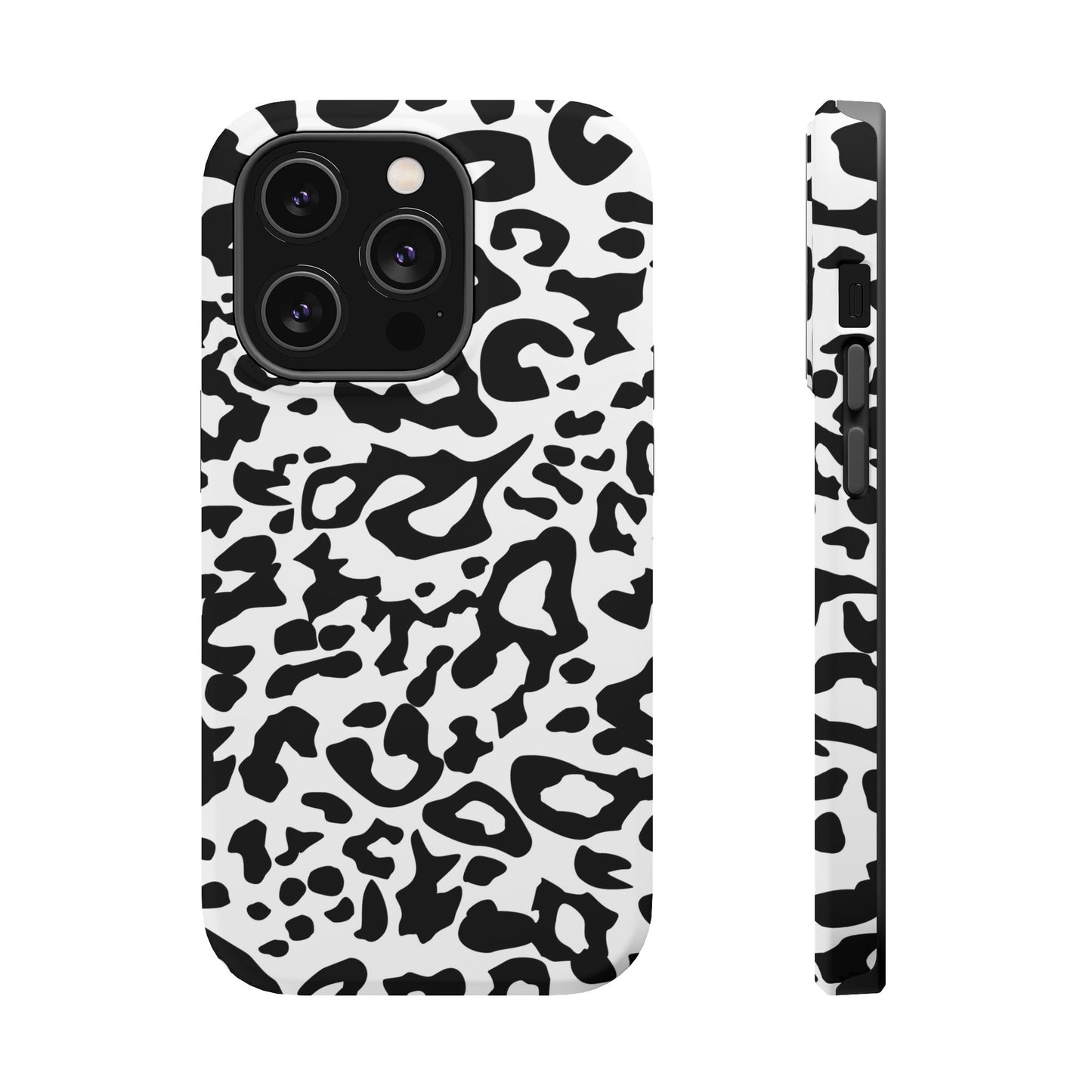 Leopard Print Magnetic Impact-Resistant Phone Case
