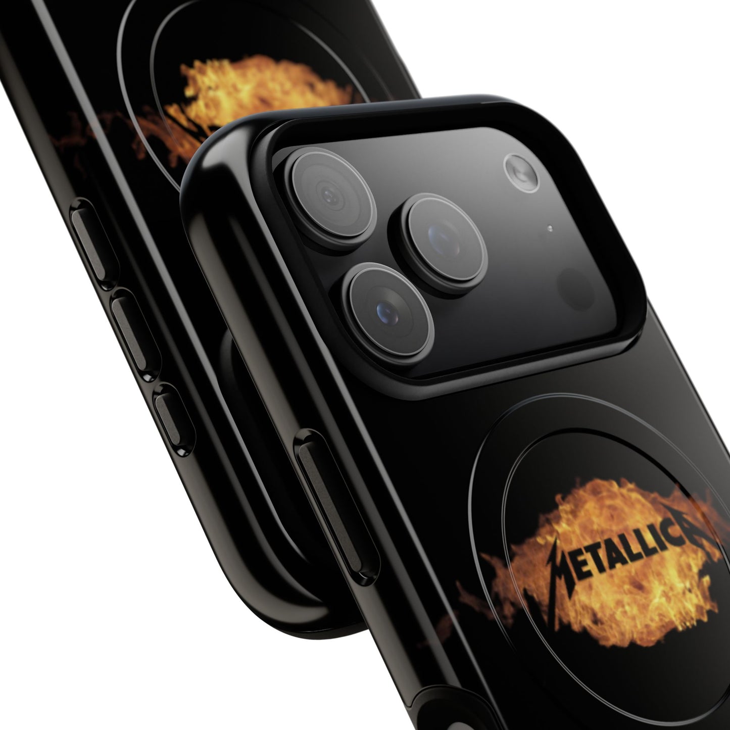Metallica Flame Tough Magnetic Phone Case