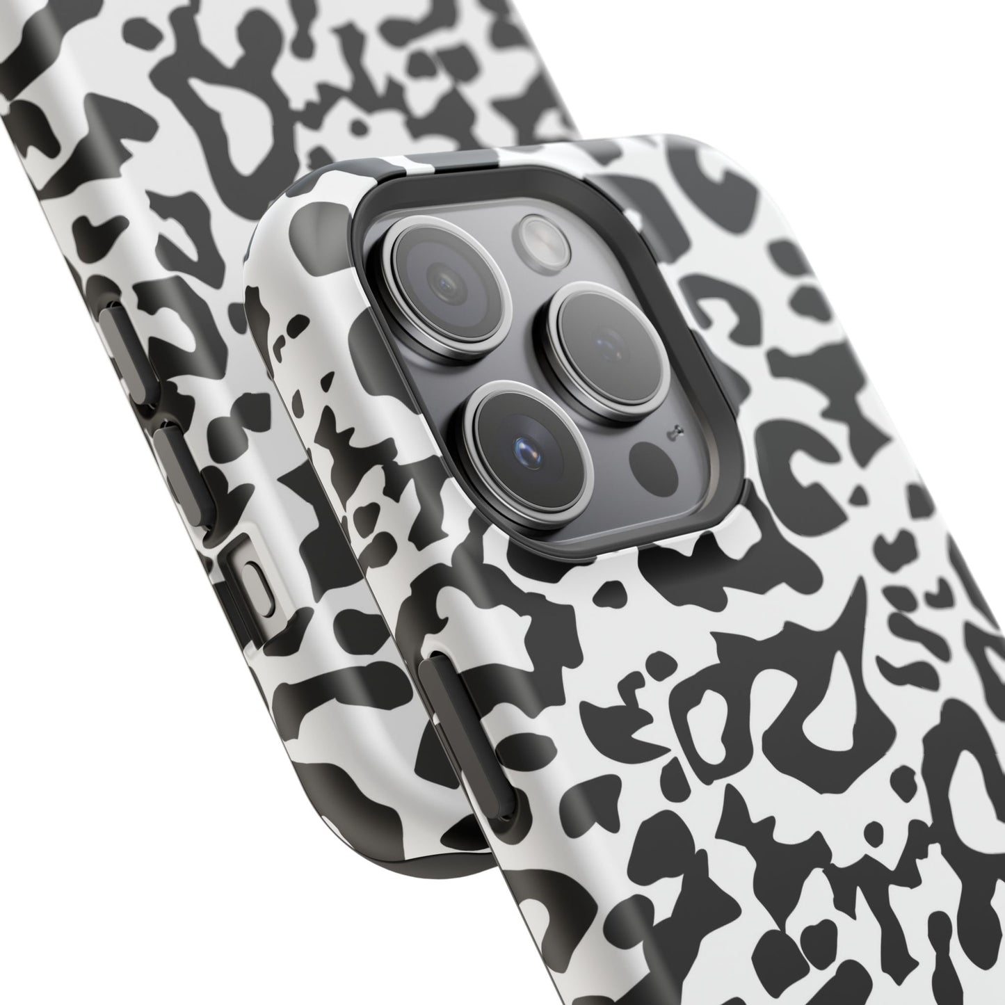 Leopard Print Magnetic Impact-Resistant Phone Case