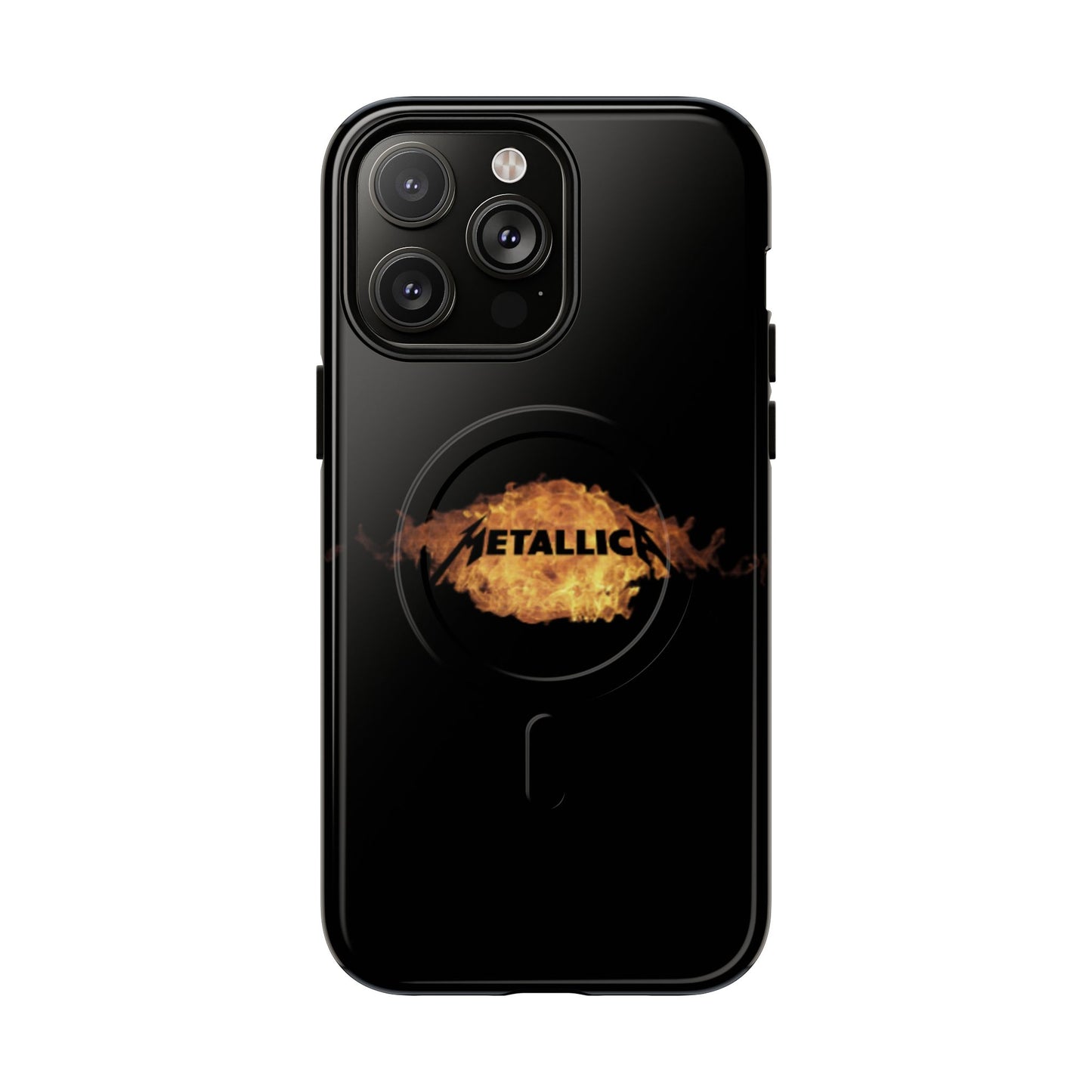 Metallica Flame Tough Magnetic Phone Case
