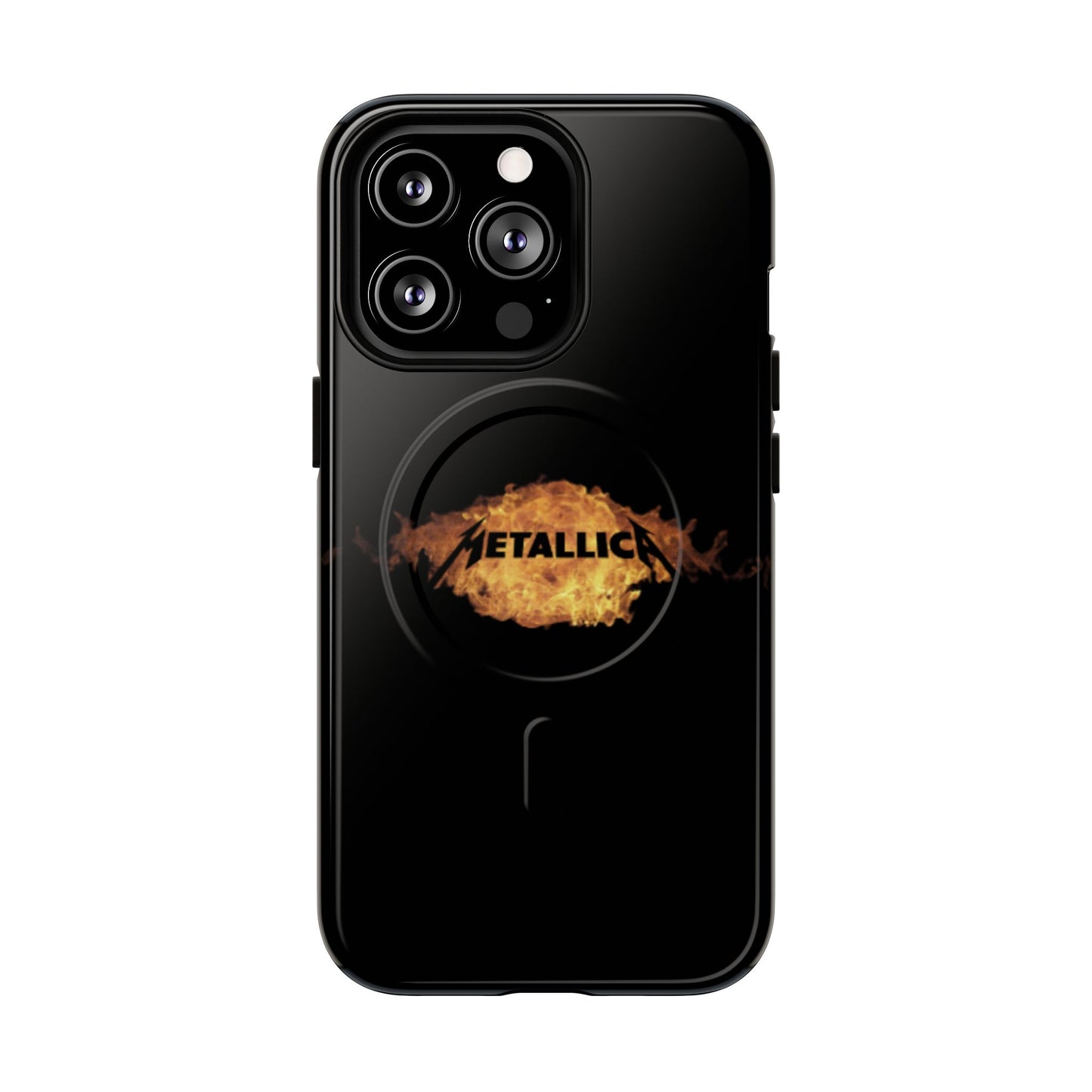 Metallica Flame Tough Magnetic Phone Case