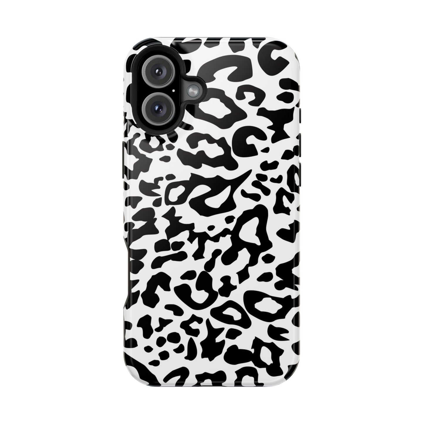 Leopard Print Magnetic Impact-Resistant Phone Case