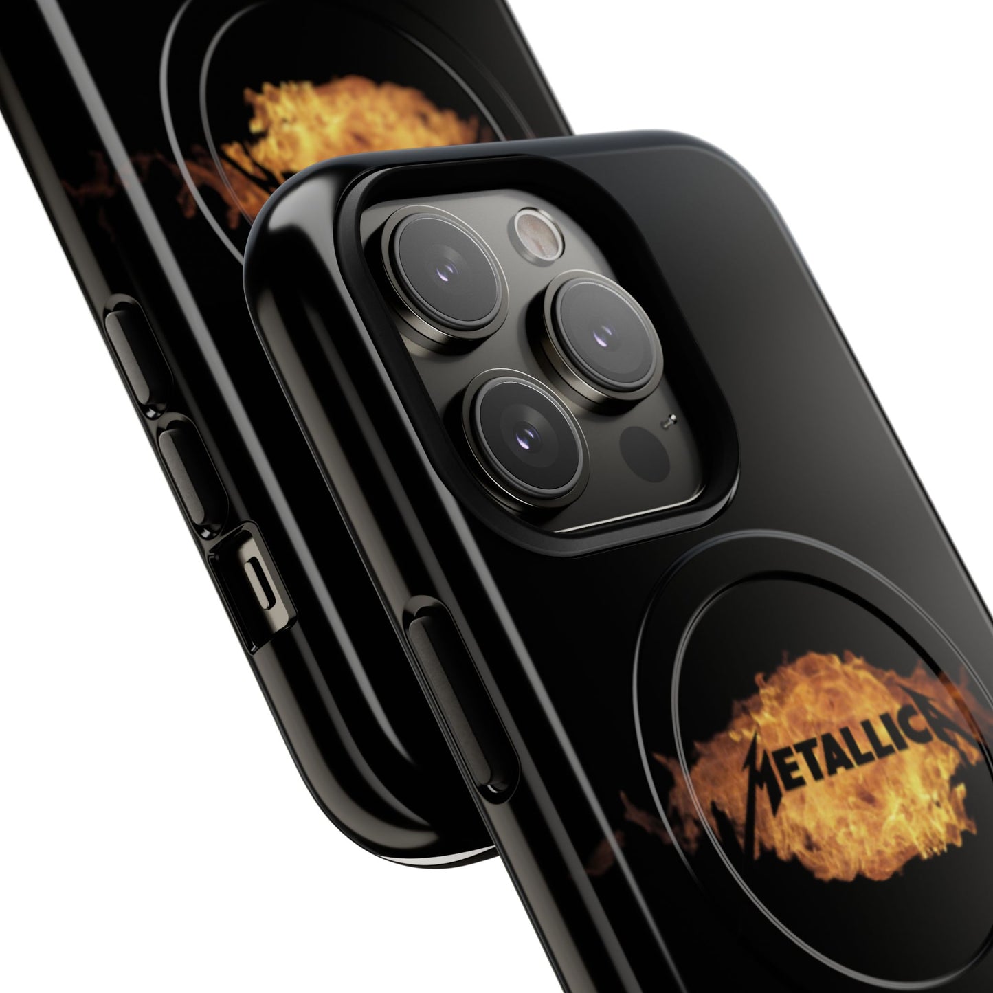 Metallica Flame Tough Magnetic Phone Case