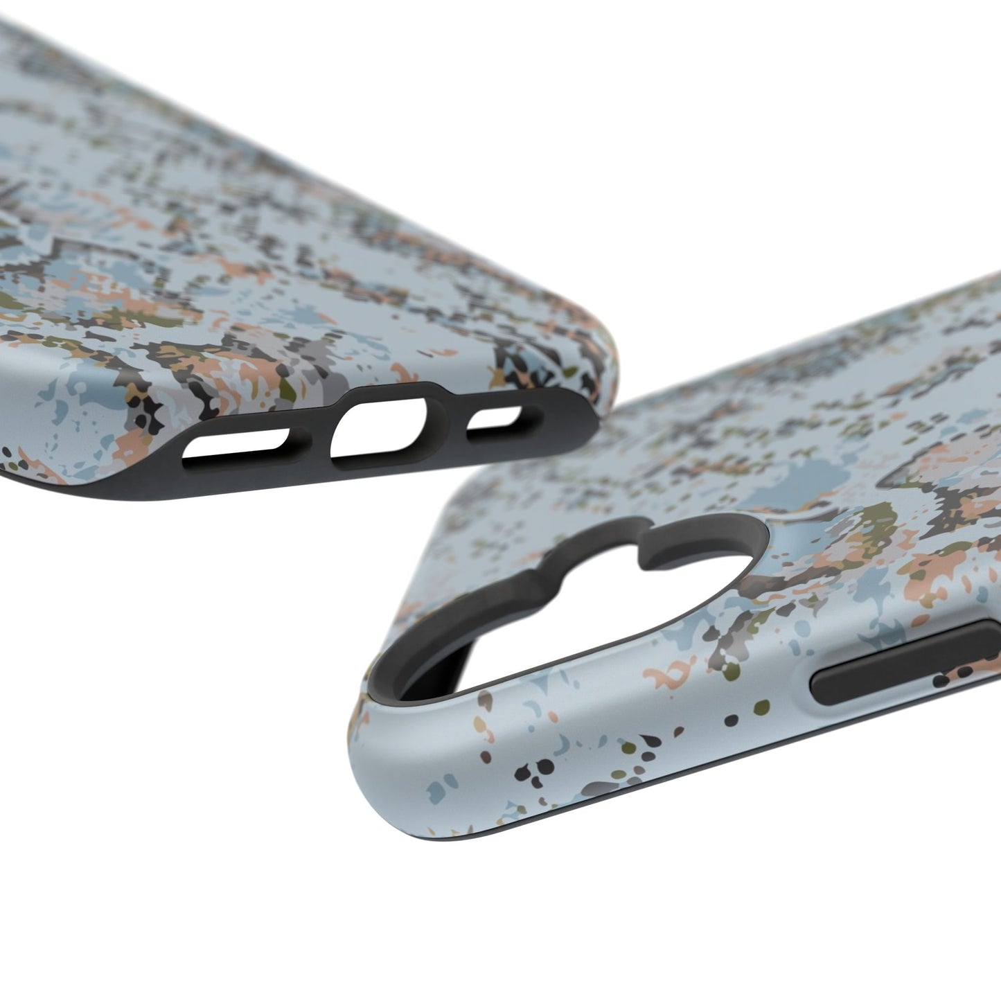 Blue Snake Skin Magnetic Impact Phone Case