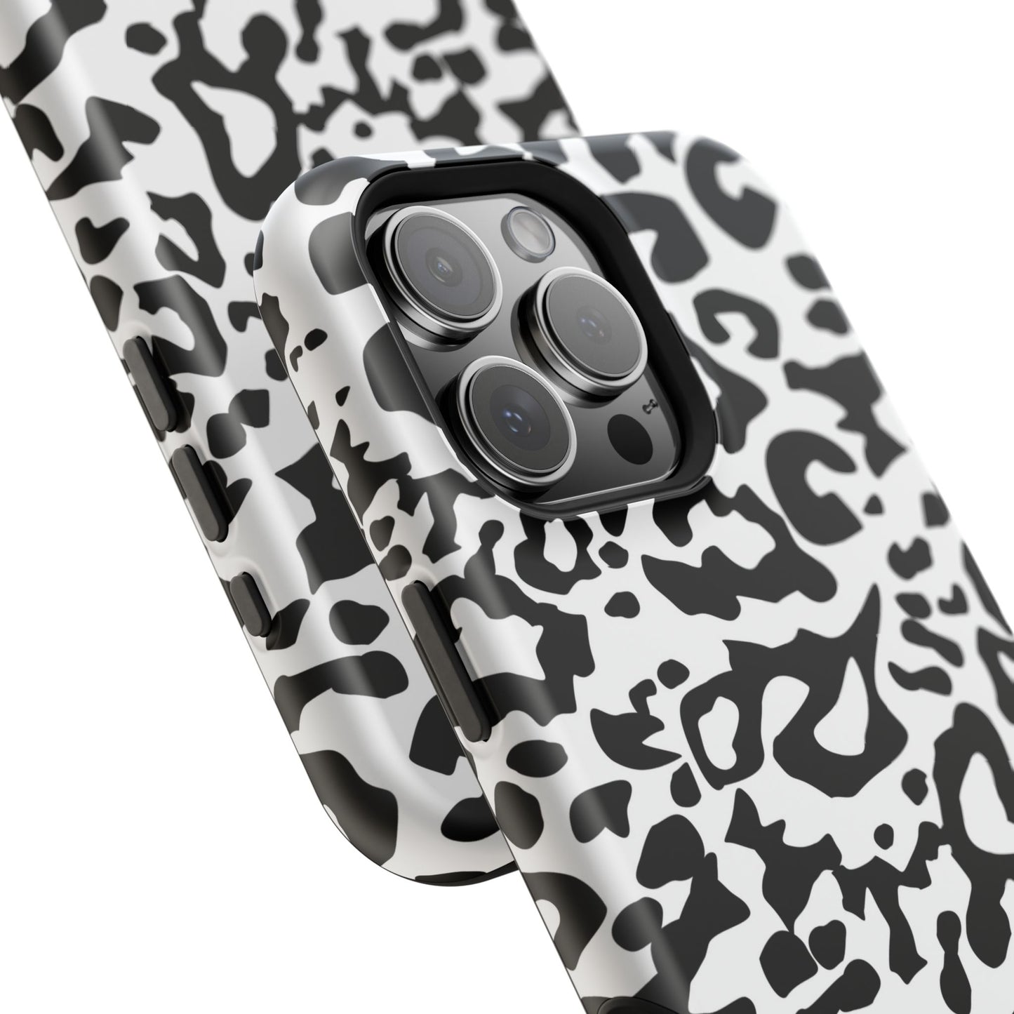 Leopard Print Magnetic Impact-Resistant Phone Case