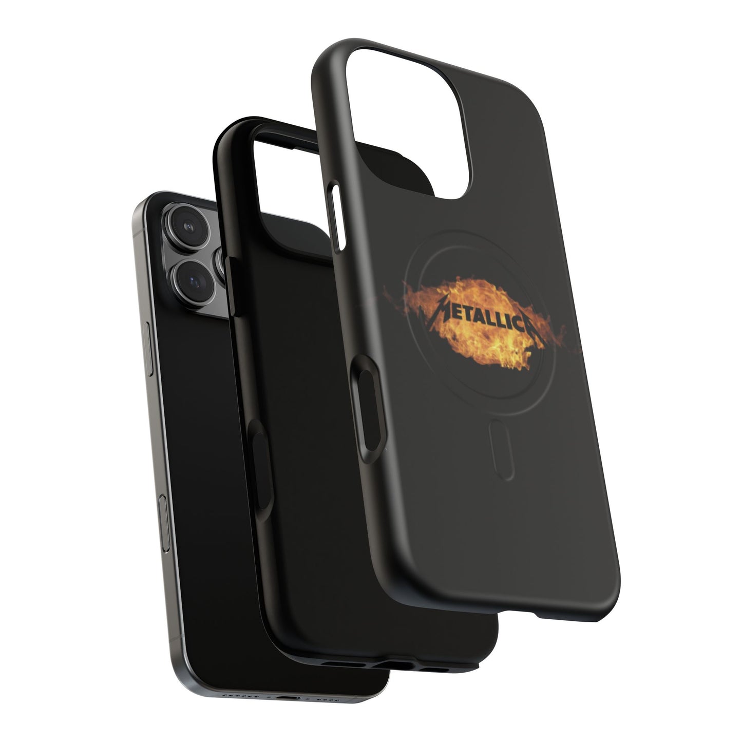 Metallica Flame Tough Magnetic Phone Case