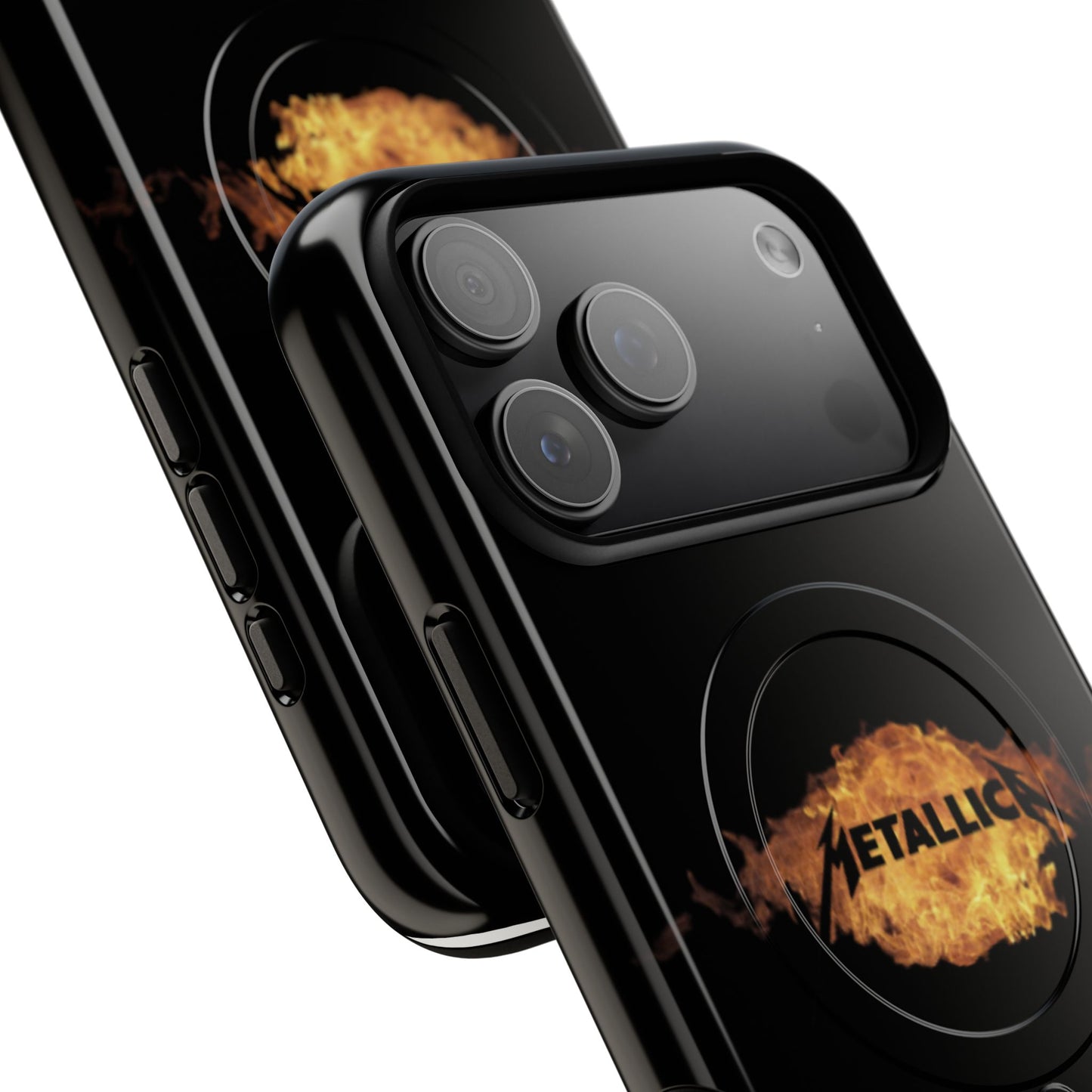 Metallica Flame Tough Magnetic Phone Case