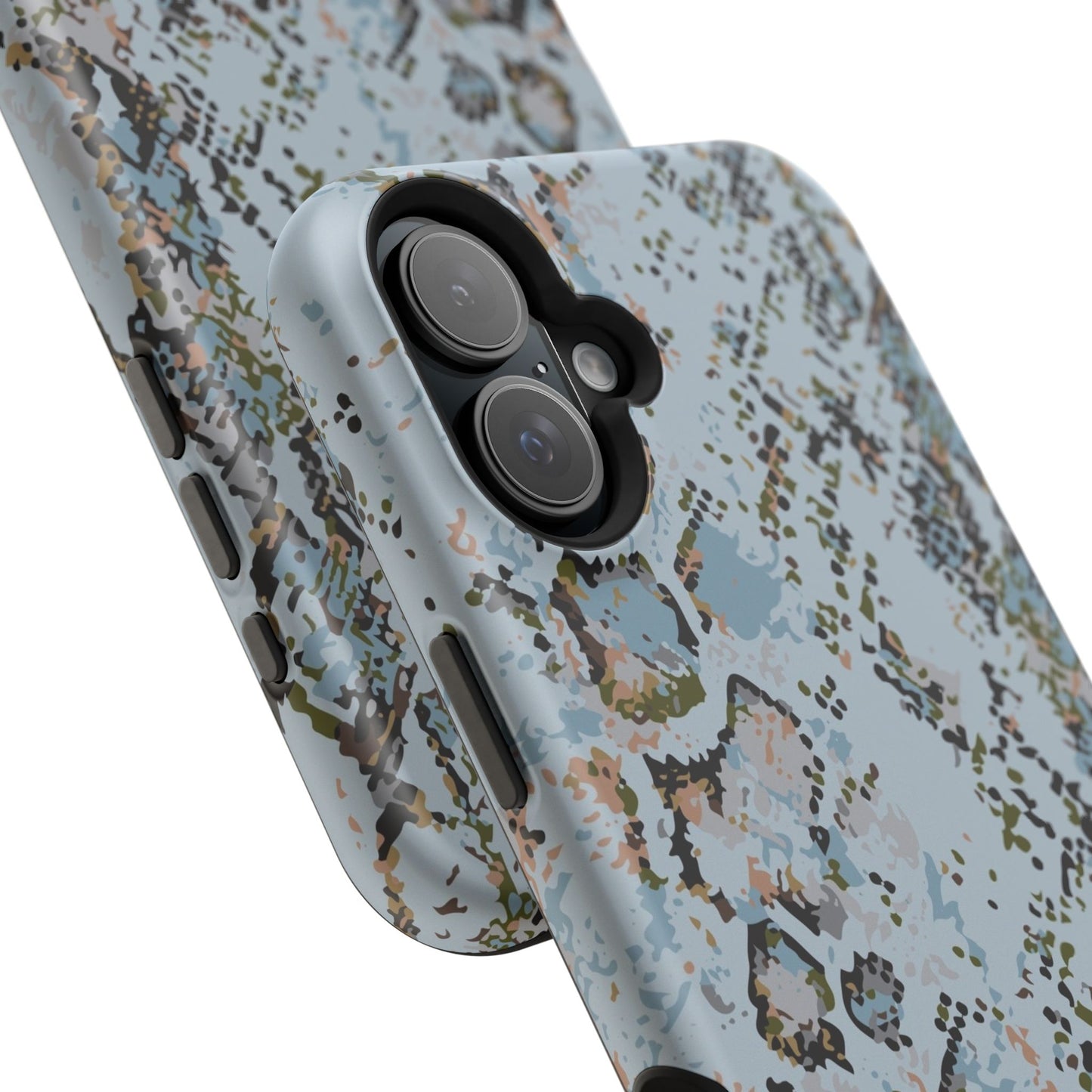 Blue Snake Skin Magnetic Impact Phone Case