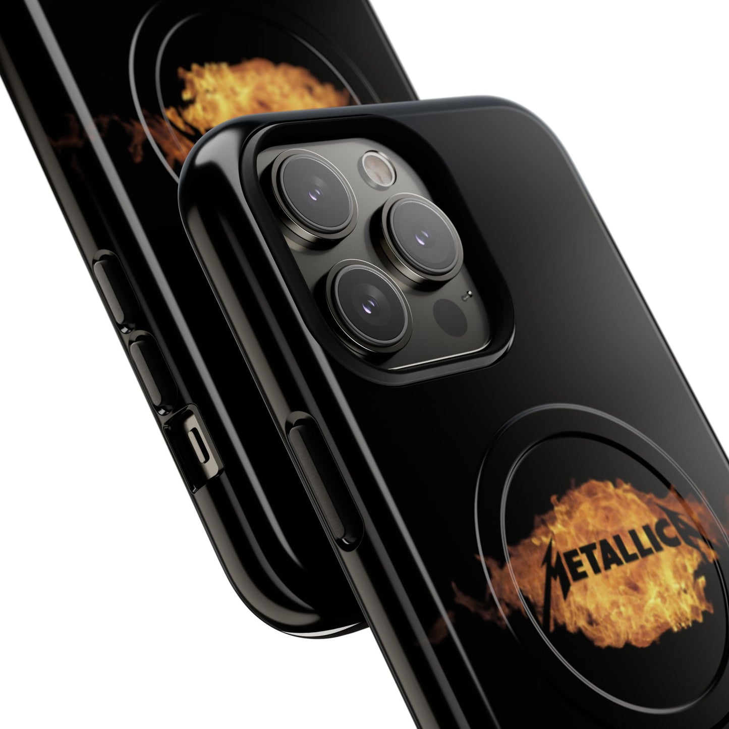 Metallica Flame Tough Magnetic Phone Case