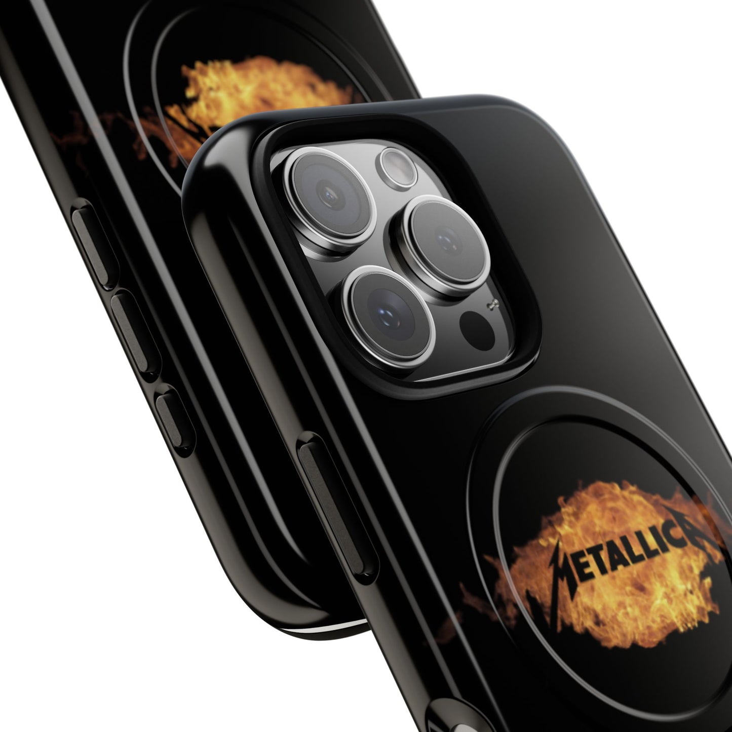 Metallica Flame Tough Magnetic Phone Case