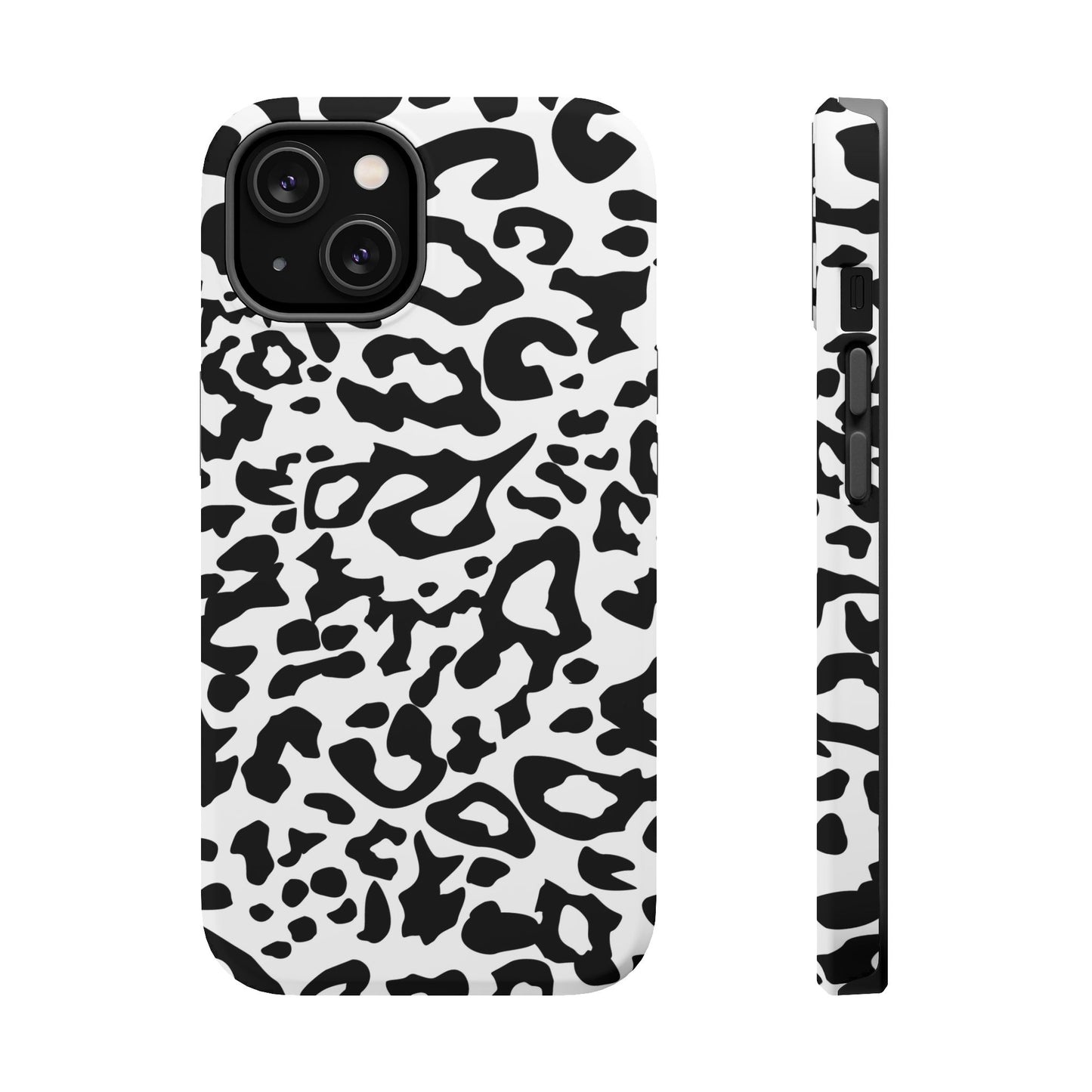 Leopard Print Magnetic Impact-Resistant Phone Case