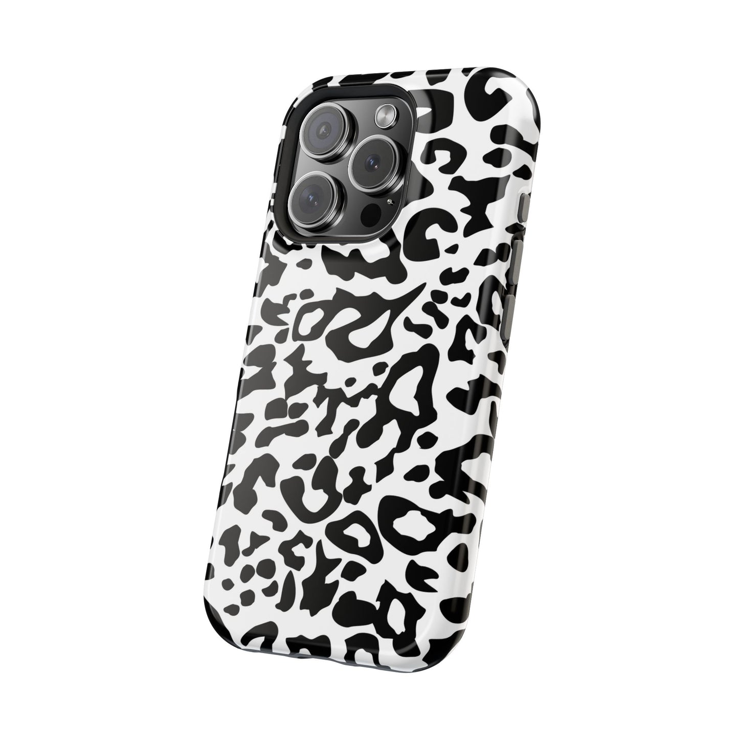 Leopard Print Magnetic Impact-Resistant Phone Case