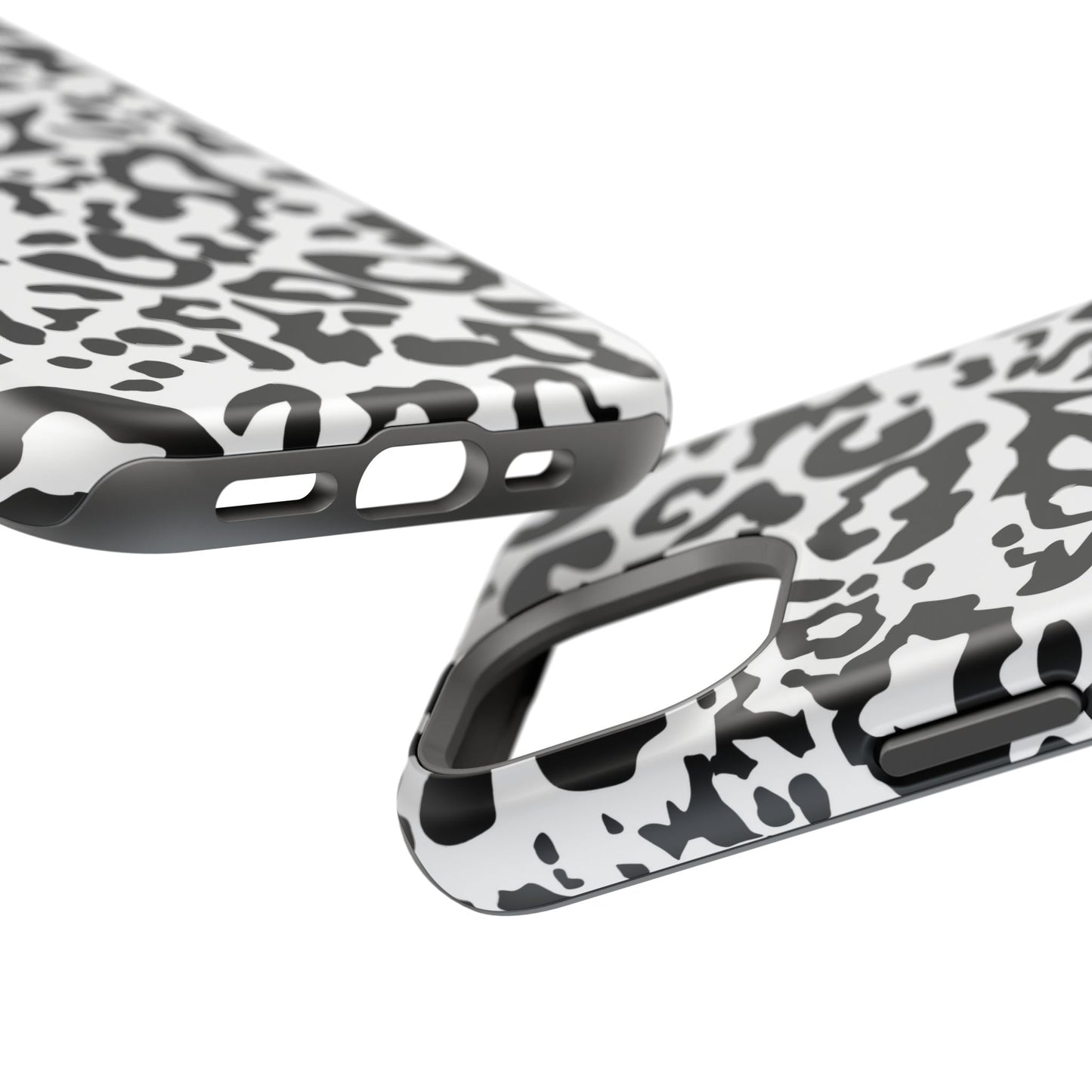 Leopard Print Magnetic Impact-Resistant Phone Case