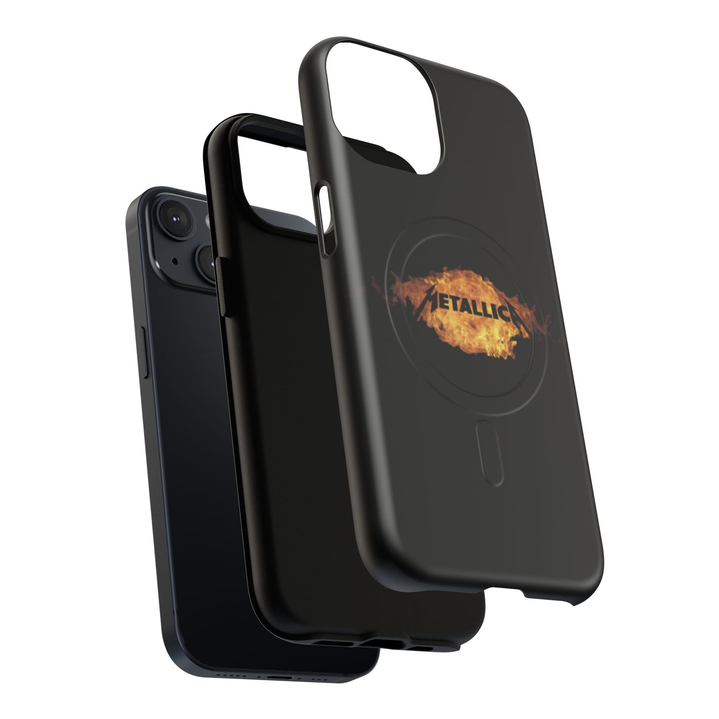 Metallica Flame Tough Magnetic Phone Case