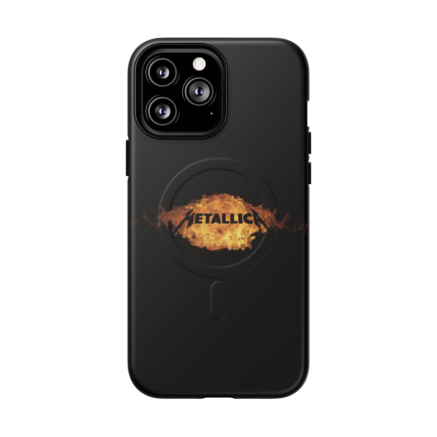 Metallica Flame Tough Magnetic Phone Case