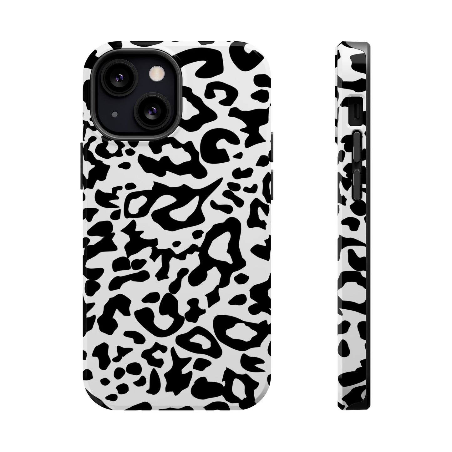 Leopard Print Magnetic Impact-Resistant Phone Case