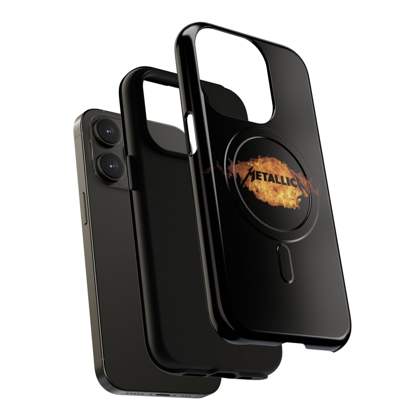 Metallica Flame Tough Magnetic Phone Case