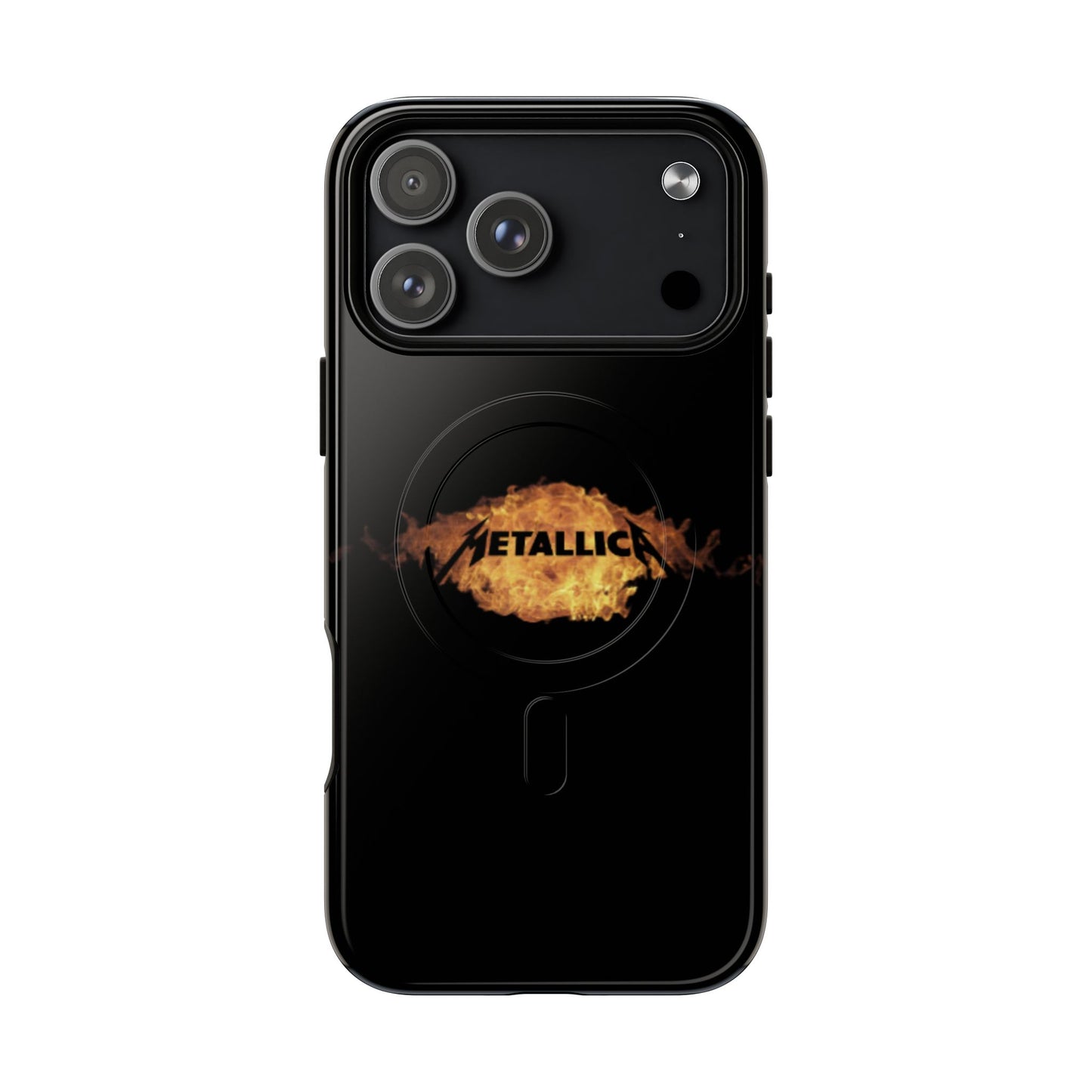 Metallica Flame Tough Magnetic Phone Case
