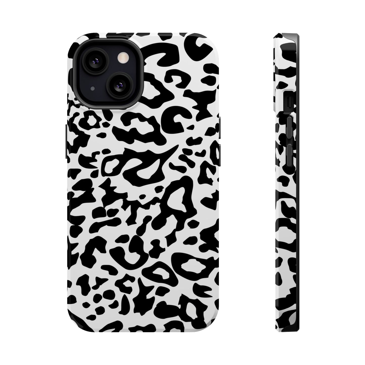 Leopard Print Magnetic Impact-Resistant Phone Case