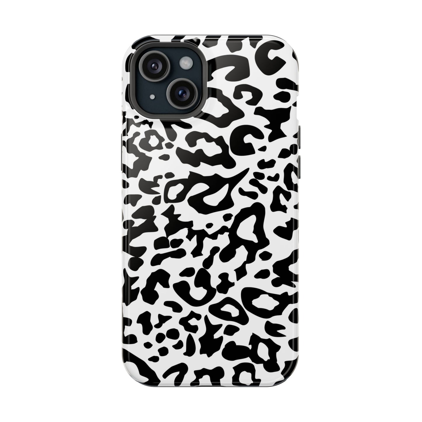 Leopard Print Magnetic Impact-Resistant Phone Case