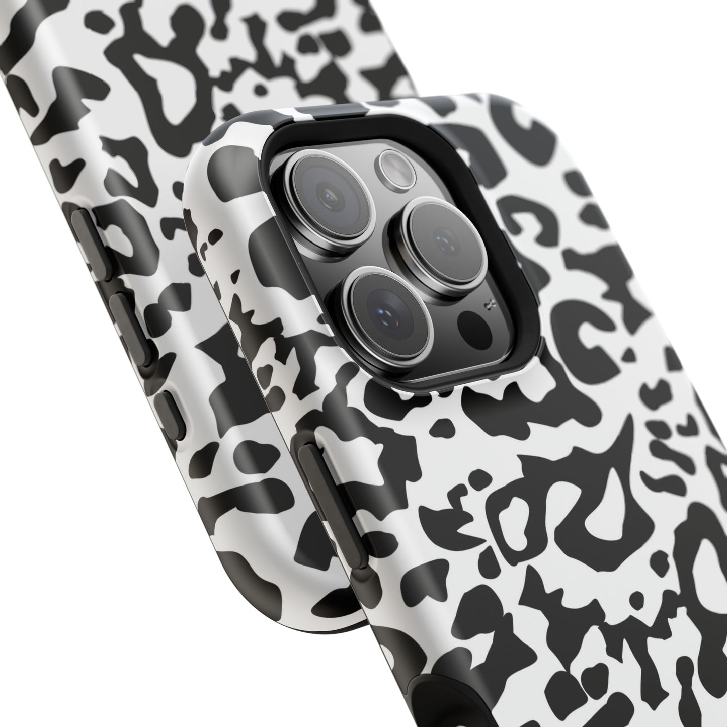 Leopard Print Magnetic Impact-Resistant Phone Case