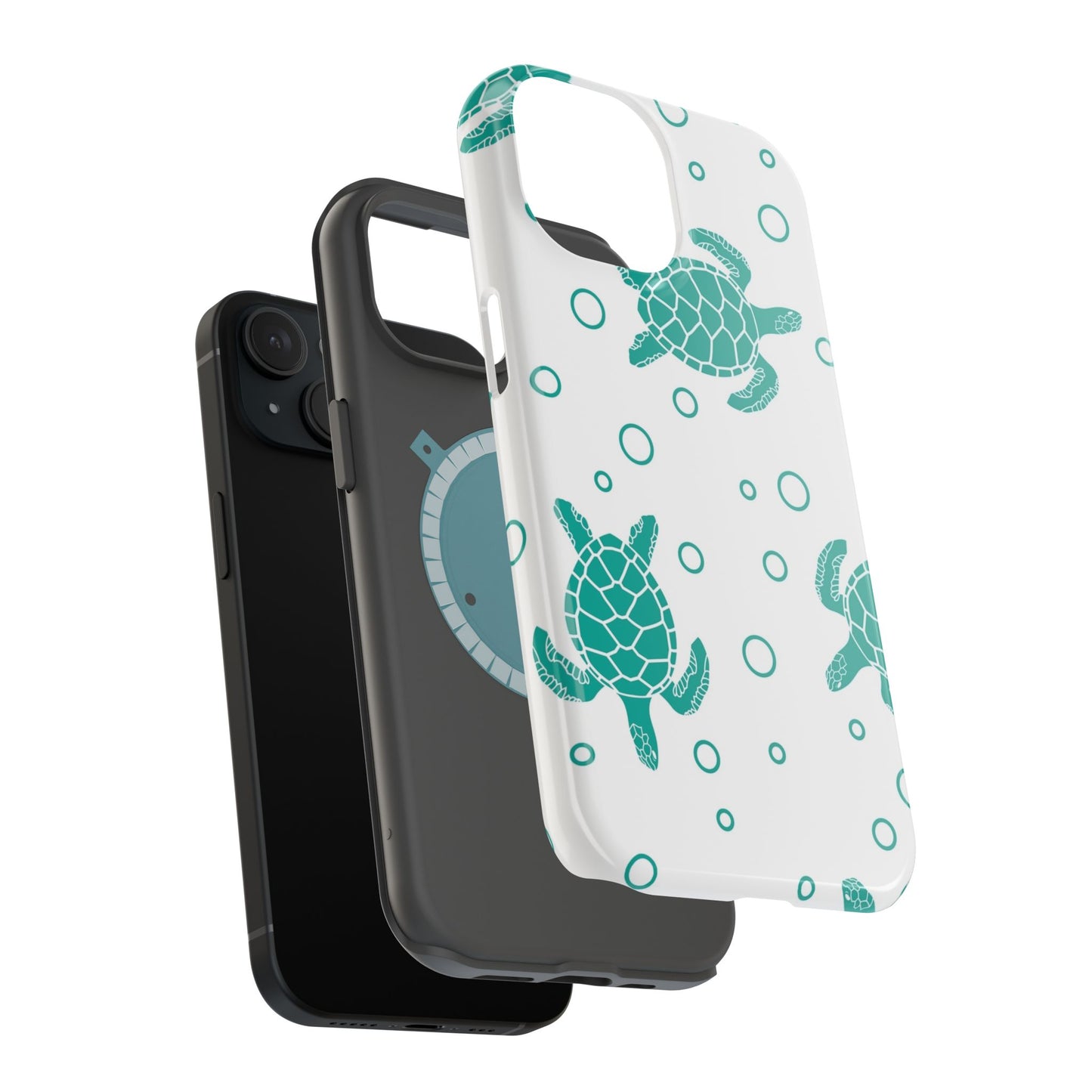 Sea Turtle Pattern Magnetic Impact-Resistant Phone Case