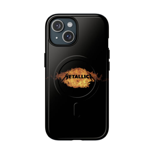 Metallica Flame Tough Magnetic Phone Case