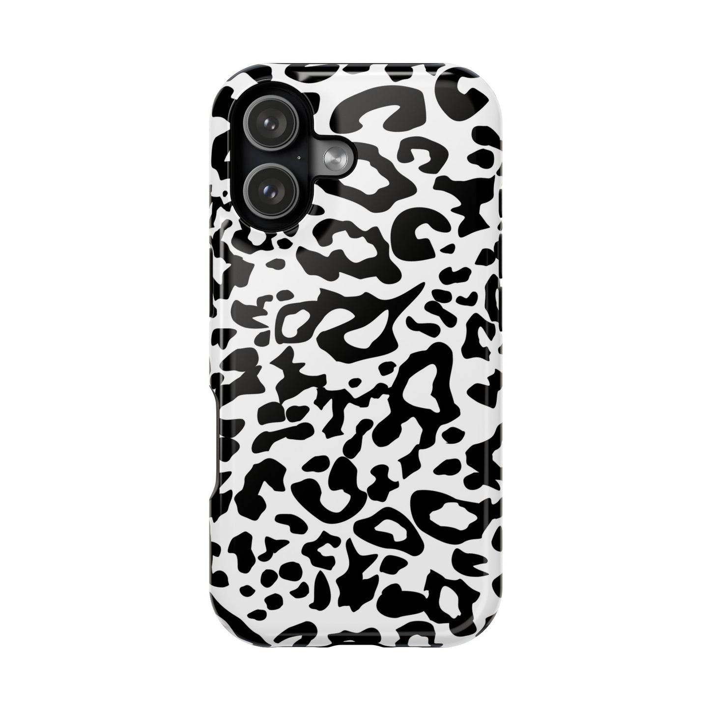Leopard Print Magnetic Impact-Resistant Phone Case