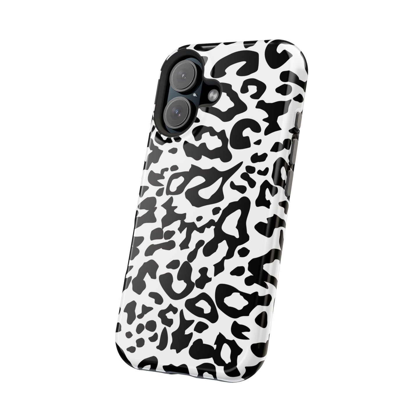 Leopard Print Magnetic Impact-Resistant Phone Case