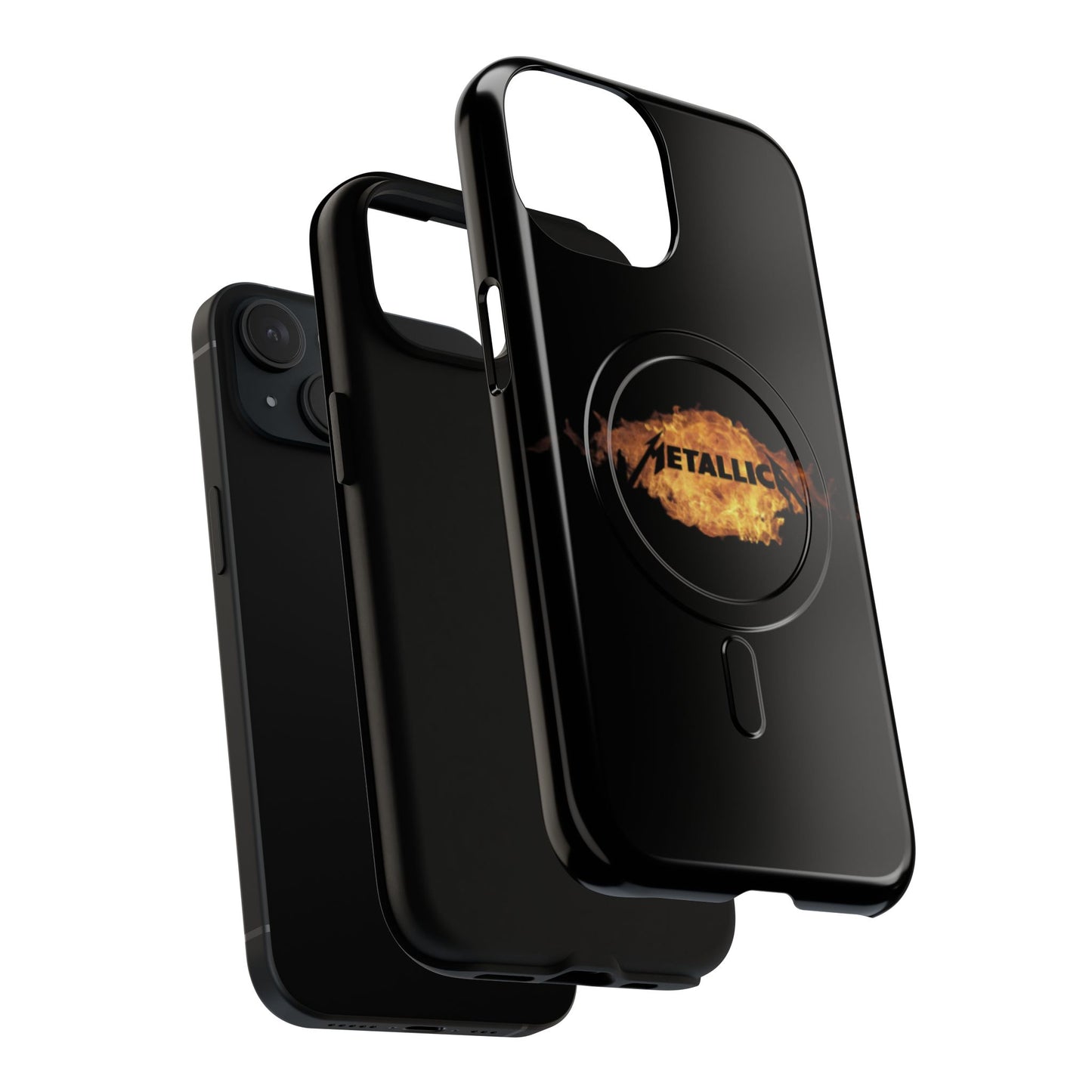 Metallica Flame Tough Magnetic Phone Case