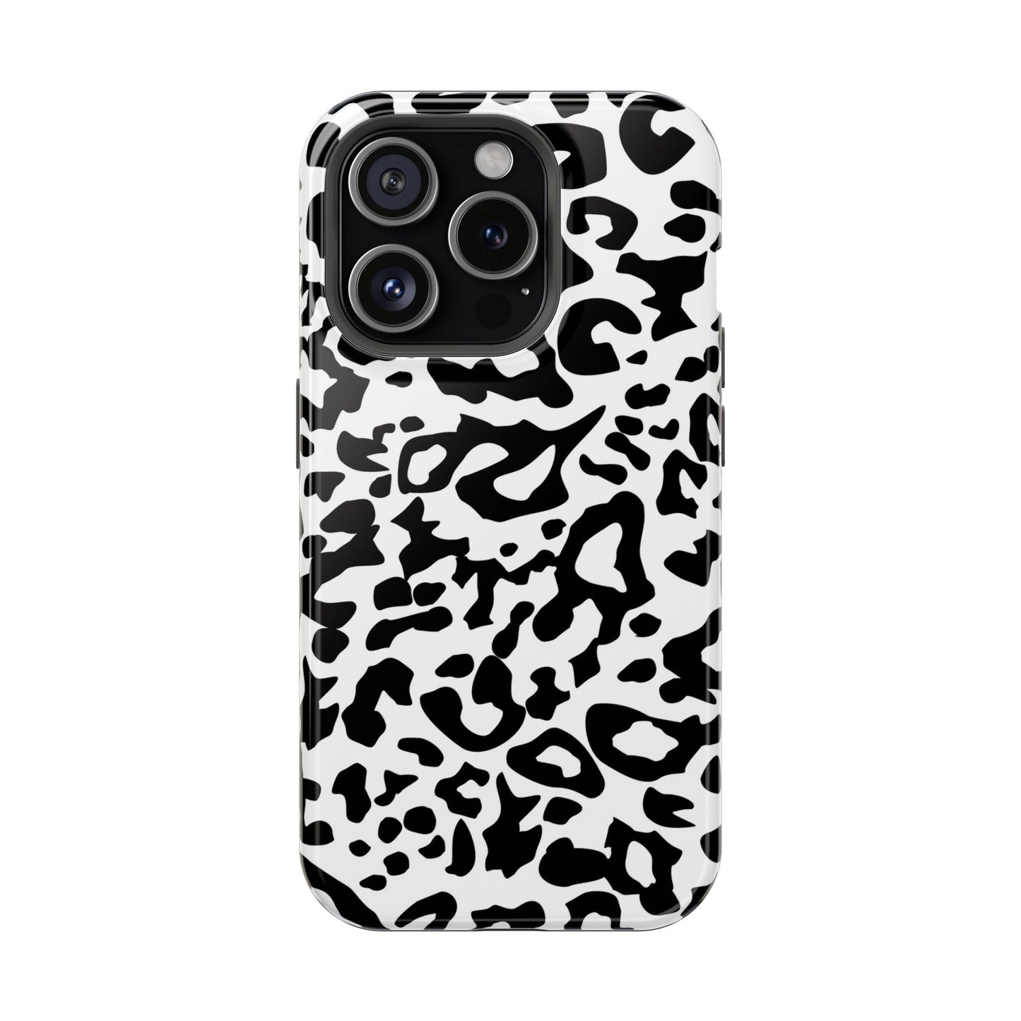 Leopard Print Magnetic Impact-Resistant Phone Case
