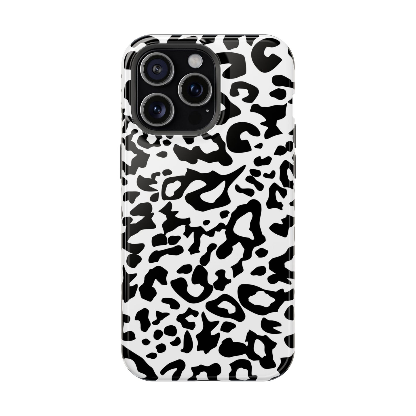 Leopard Print Magnetic Impact-Resistant Phone Case