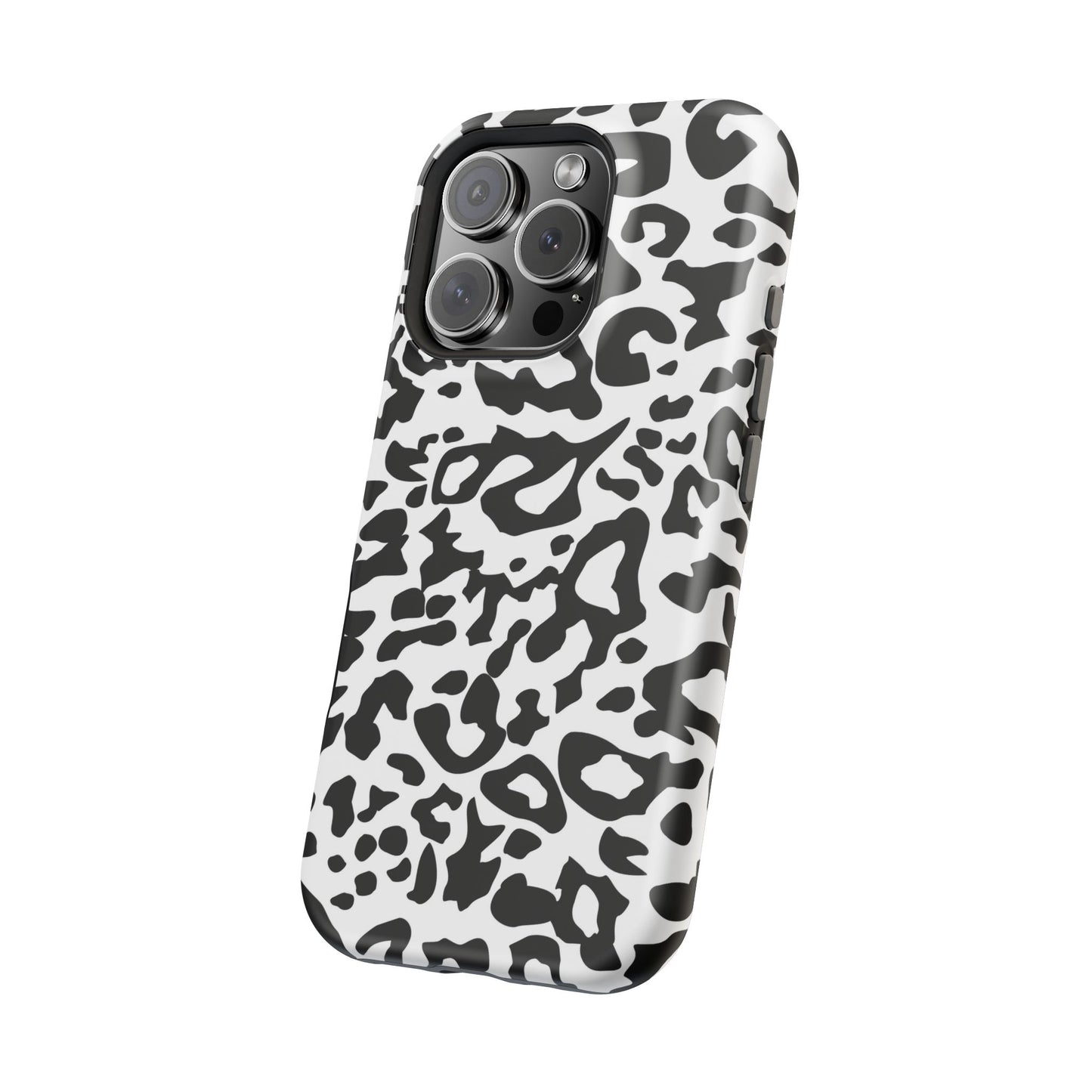 Leopard Print Magnetic Impact-Resistant Phone Case