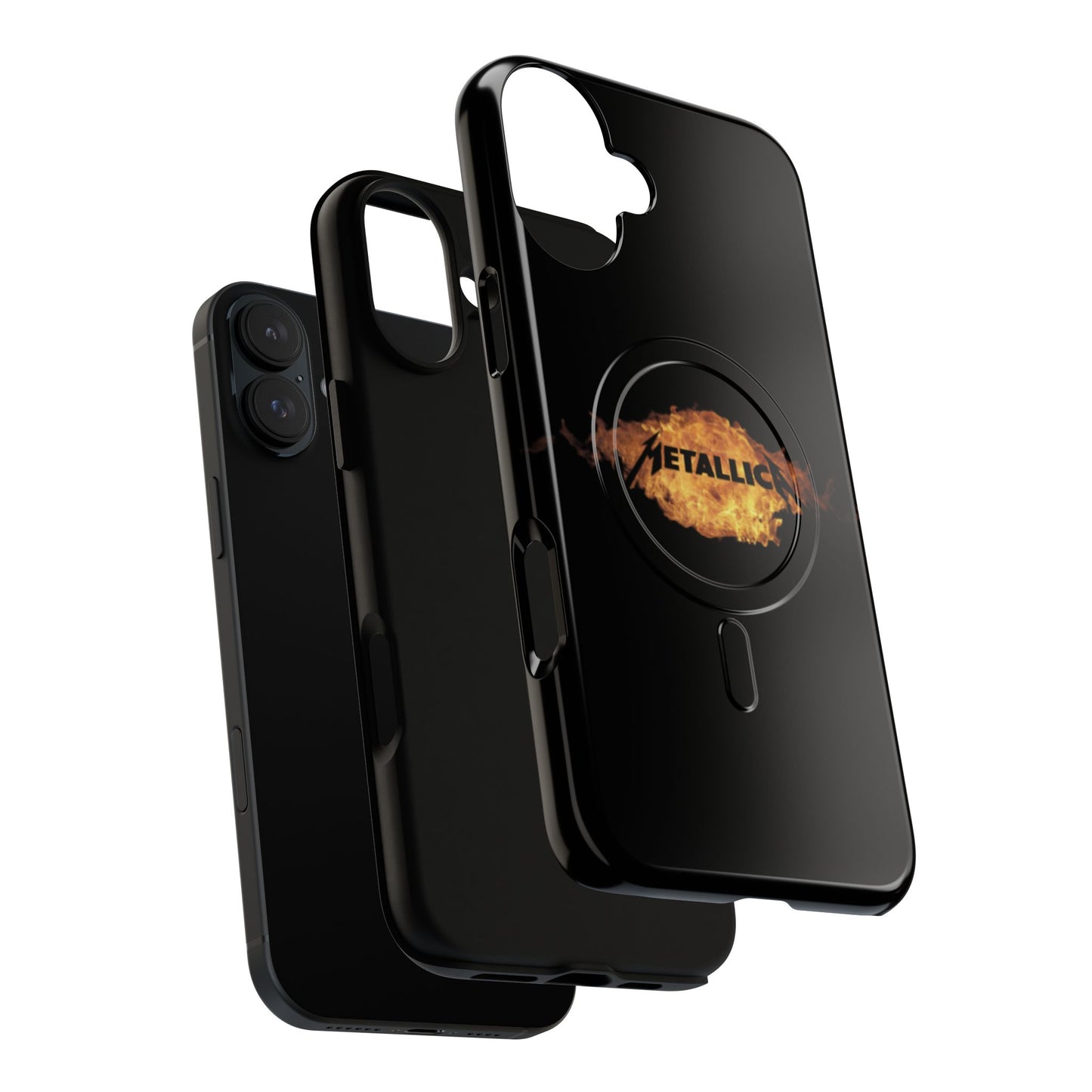 Metallica Flame Tough Magnetic Phone Case