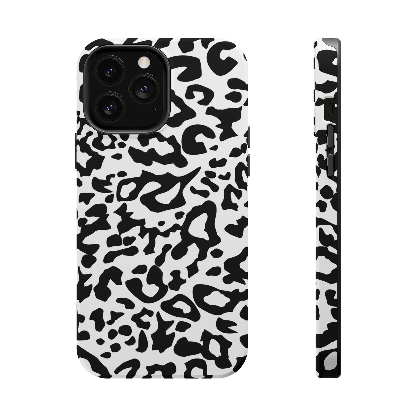 Leopard Print Magnetic Impact-Resistant Phone Case