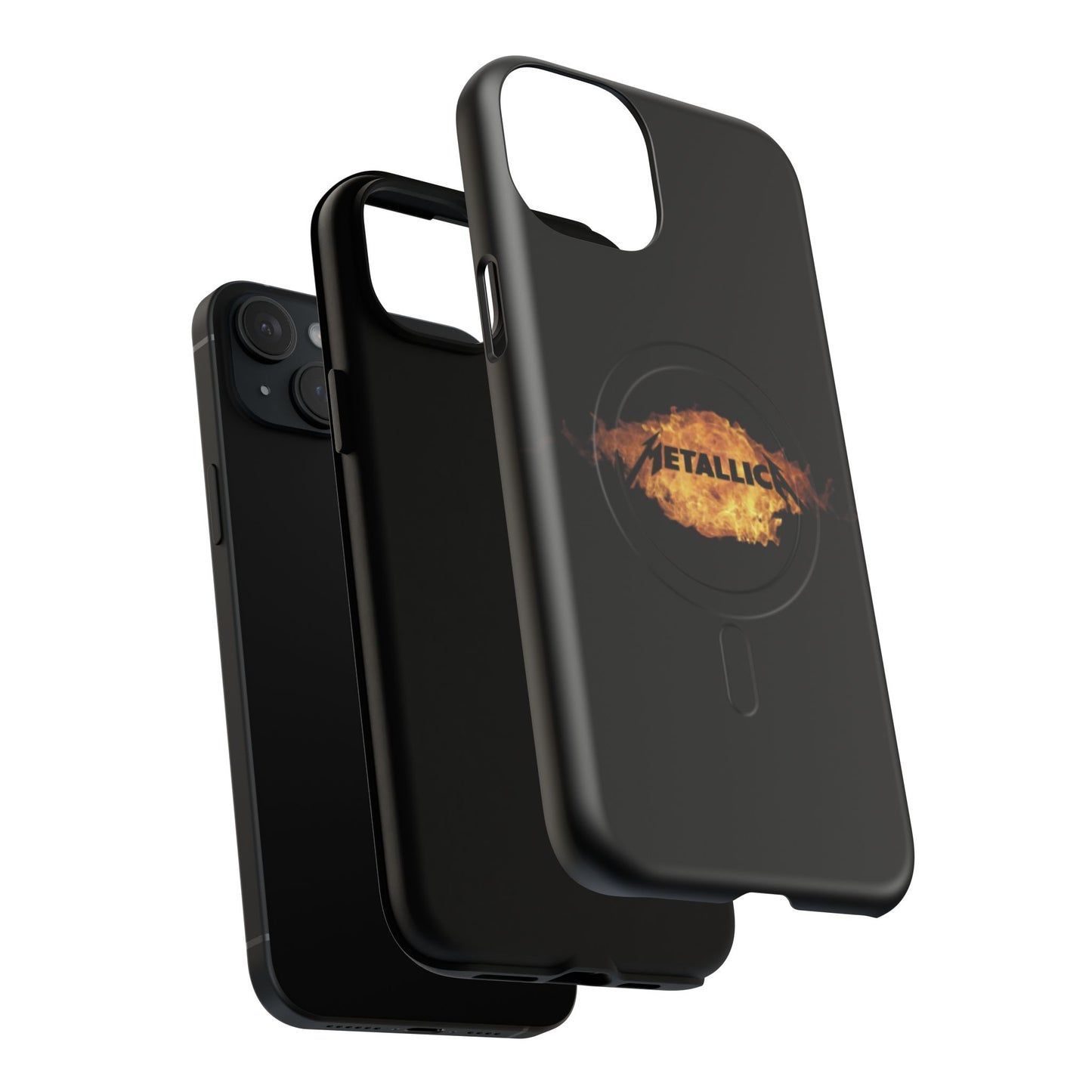 Metallica Flame Tough Magnetic Phone Case