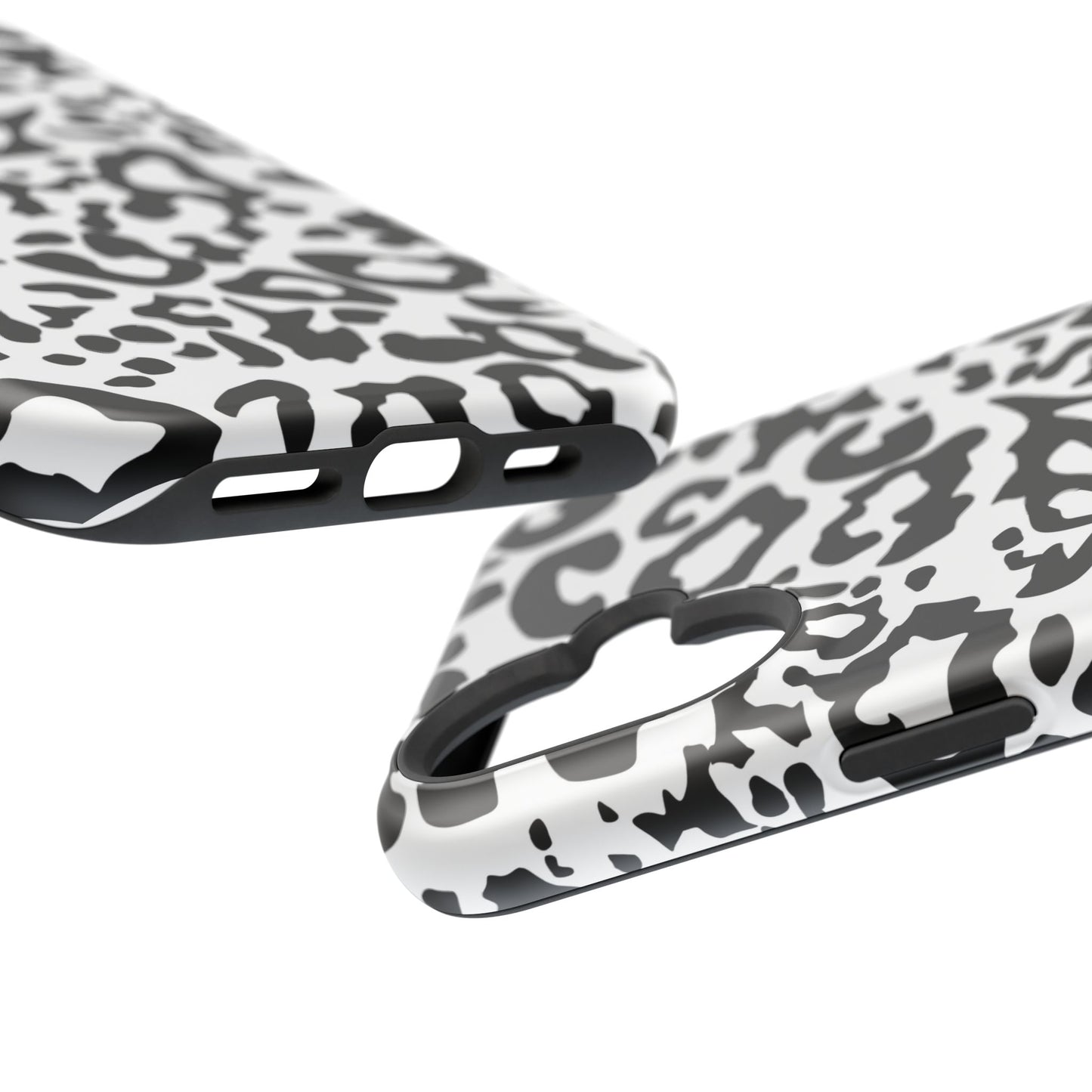 Leopard Print Magnetic Impact-Resistant Phone Case