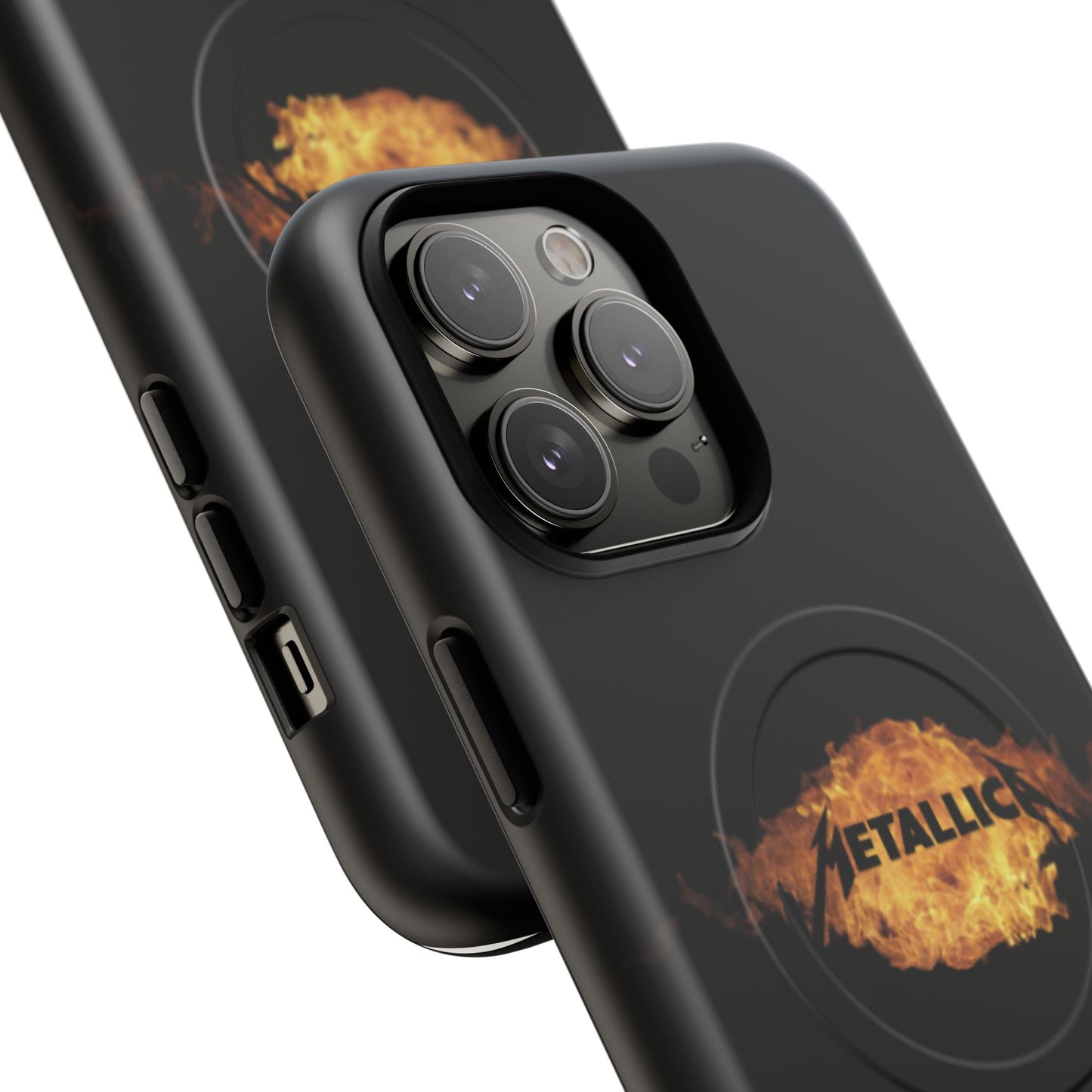 Metallica Flame Tough Magnetic Phone Case