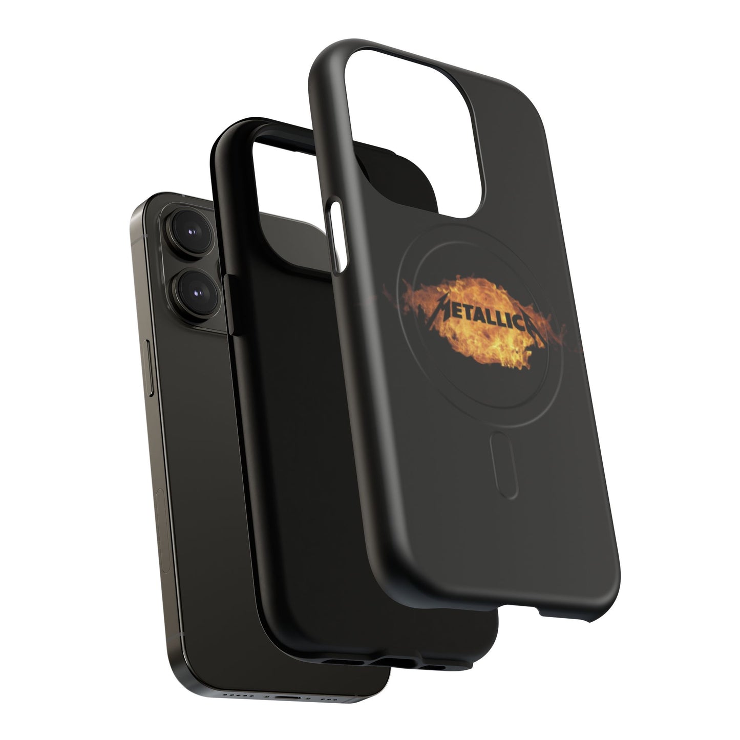 Metallica Flame Tough Magnetic Phone Case