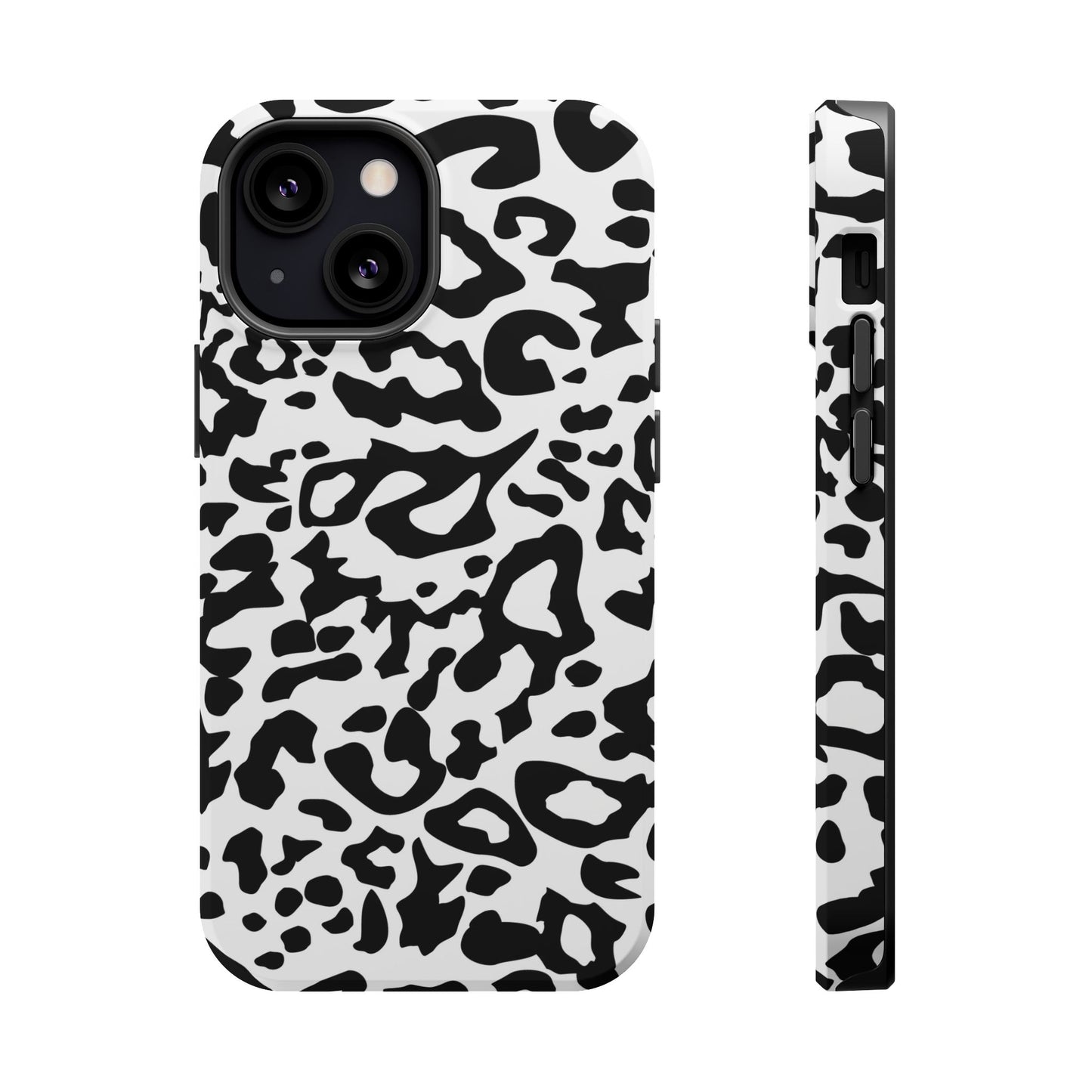 Leopard Print Magnetic Impact-Resistant Phone Case