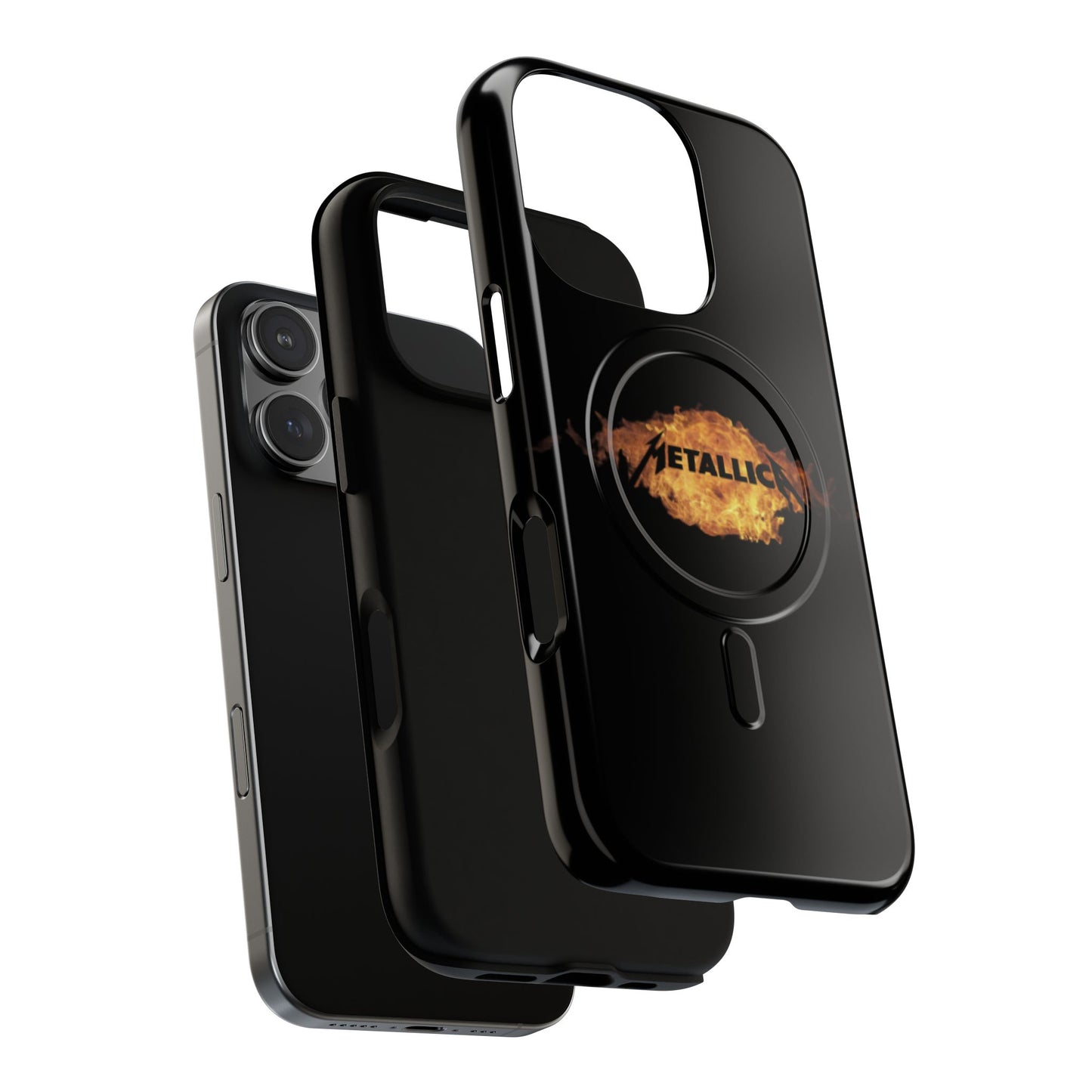 Metallica Flame Tough Magnetic Phone Case