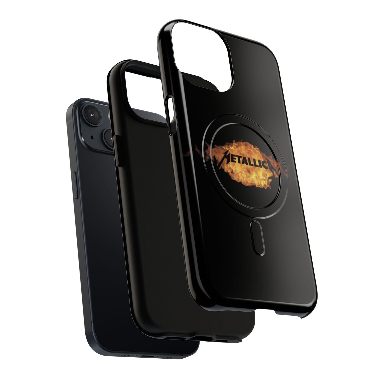 Metallica Flame Tough Magnetic Phone Case