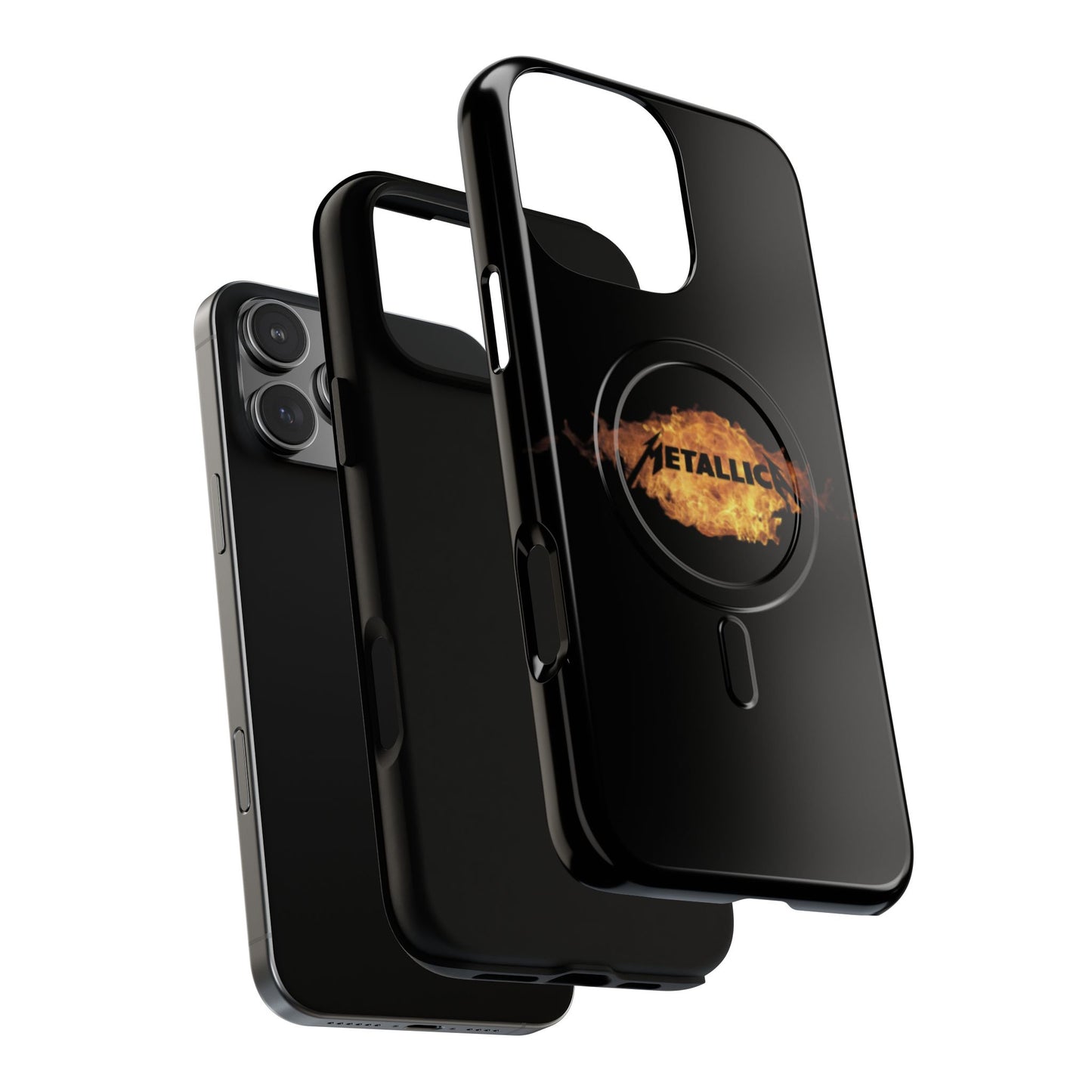 Metallica Flame Tough Magnetic Phone Case