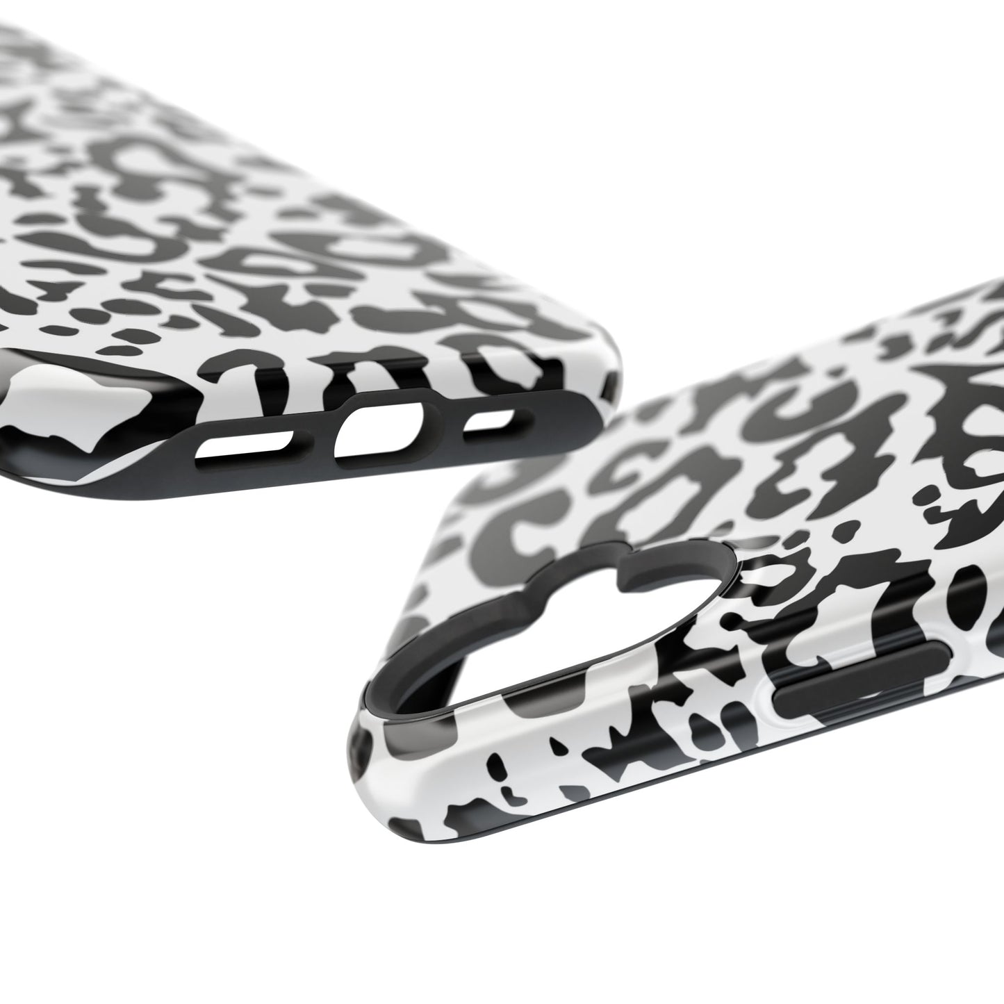 Leopard Print Magnetic Impact-Resistant Phone Case