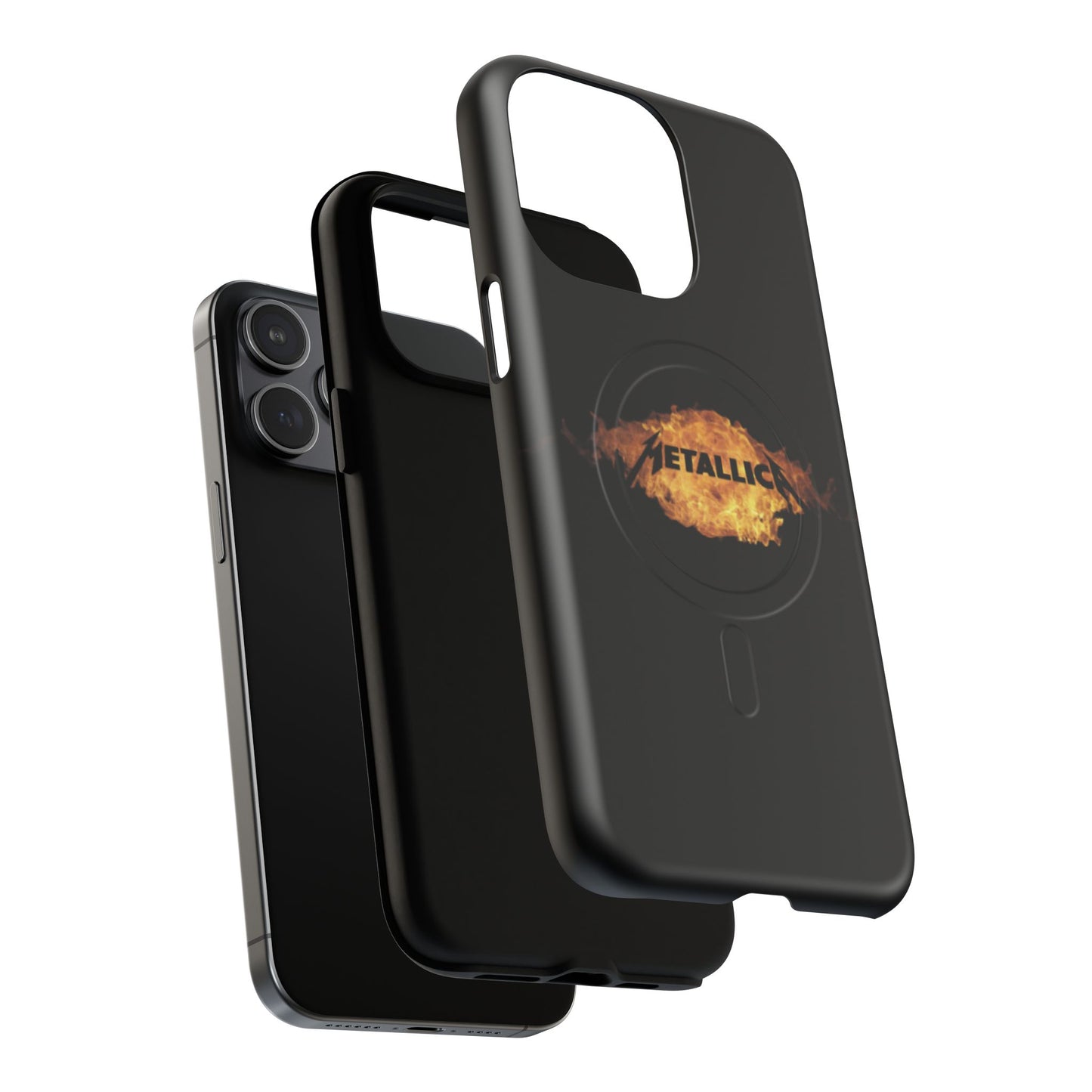 Metallica Flame Tough Magnetic Phone Case