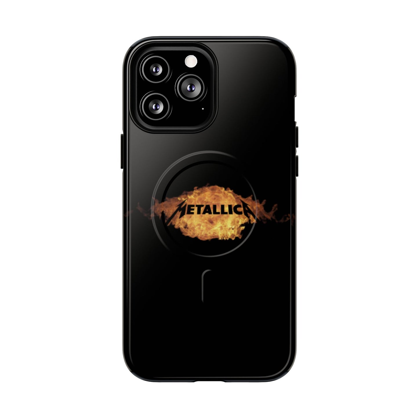 Metallica Flame Tough Magnetic Phone Case