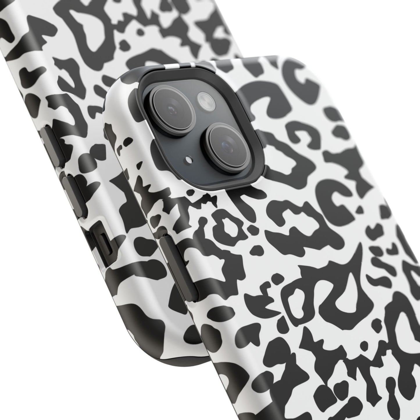 Leopard Print Magnetic Impact-Resistant Phone Case