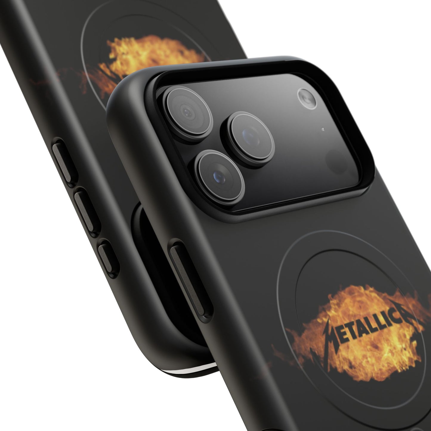 Metallica Flame Tough Magnetic Phone Case