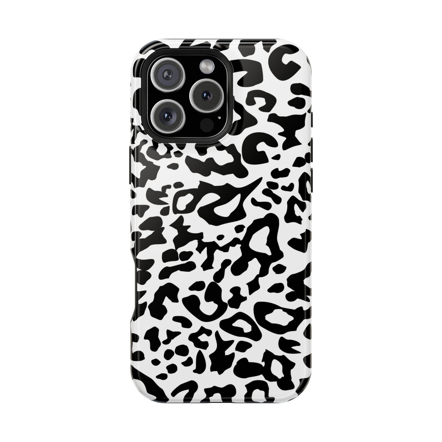 Leopard Print Magnetic Impact-Resistant Phone Case